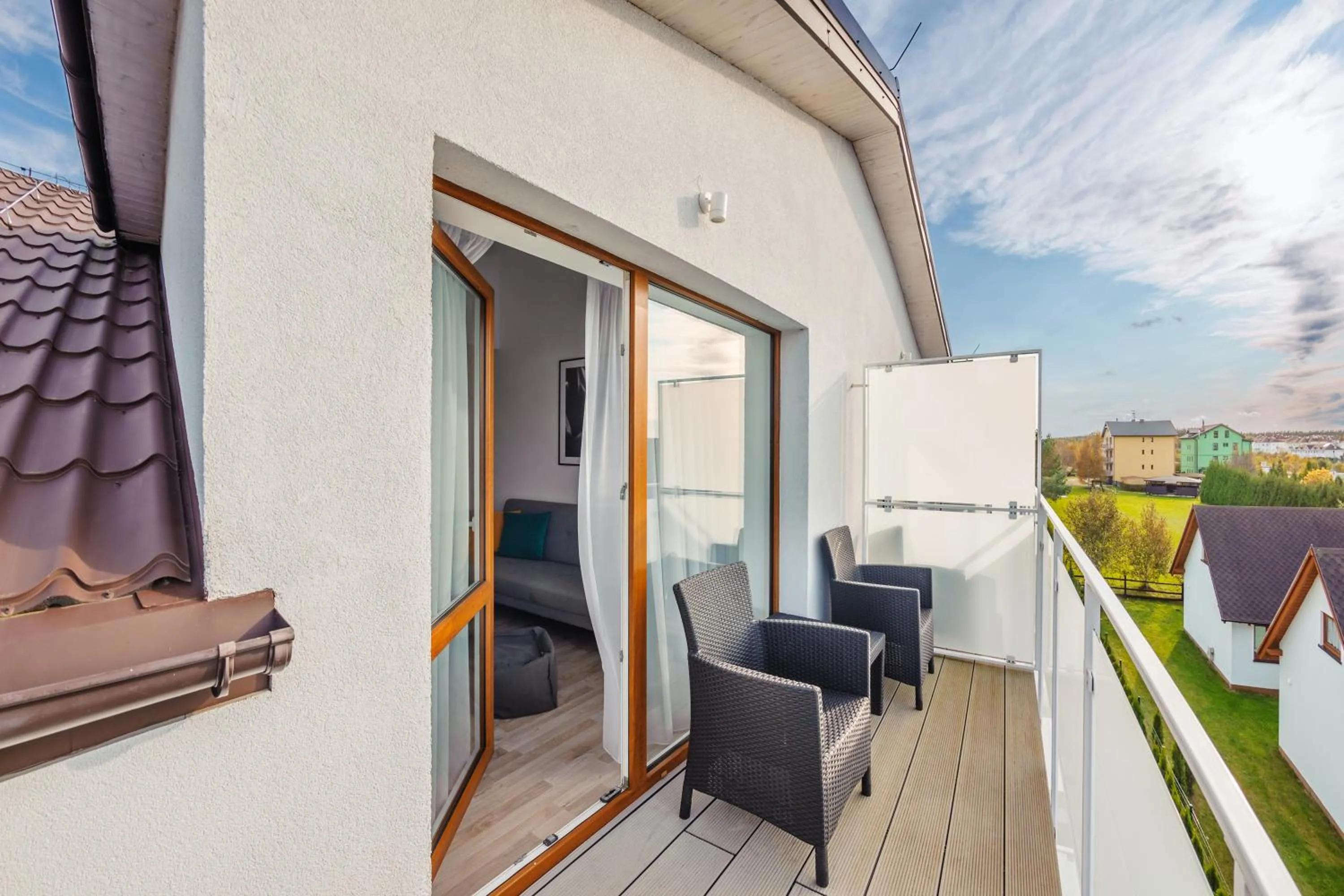 Balcony/Terrace in Seaside Grzybowo, Sun & Snow