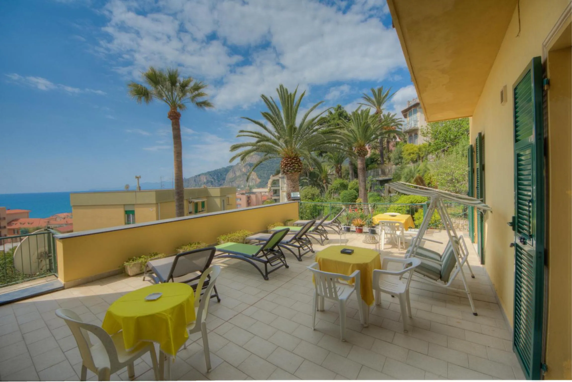 Patio in Hotel Deutsche Familien