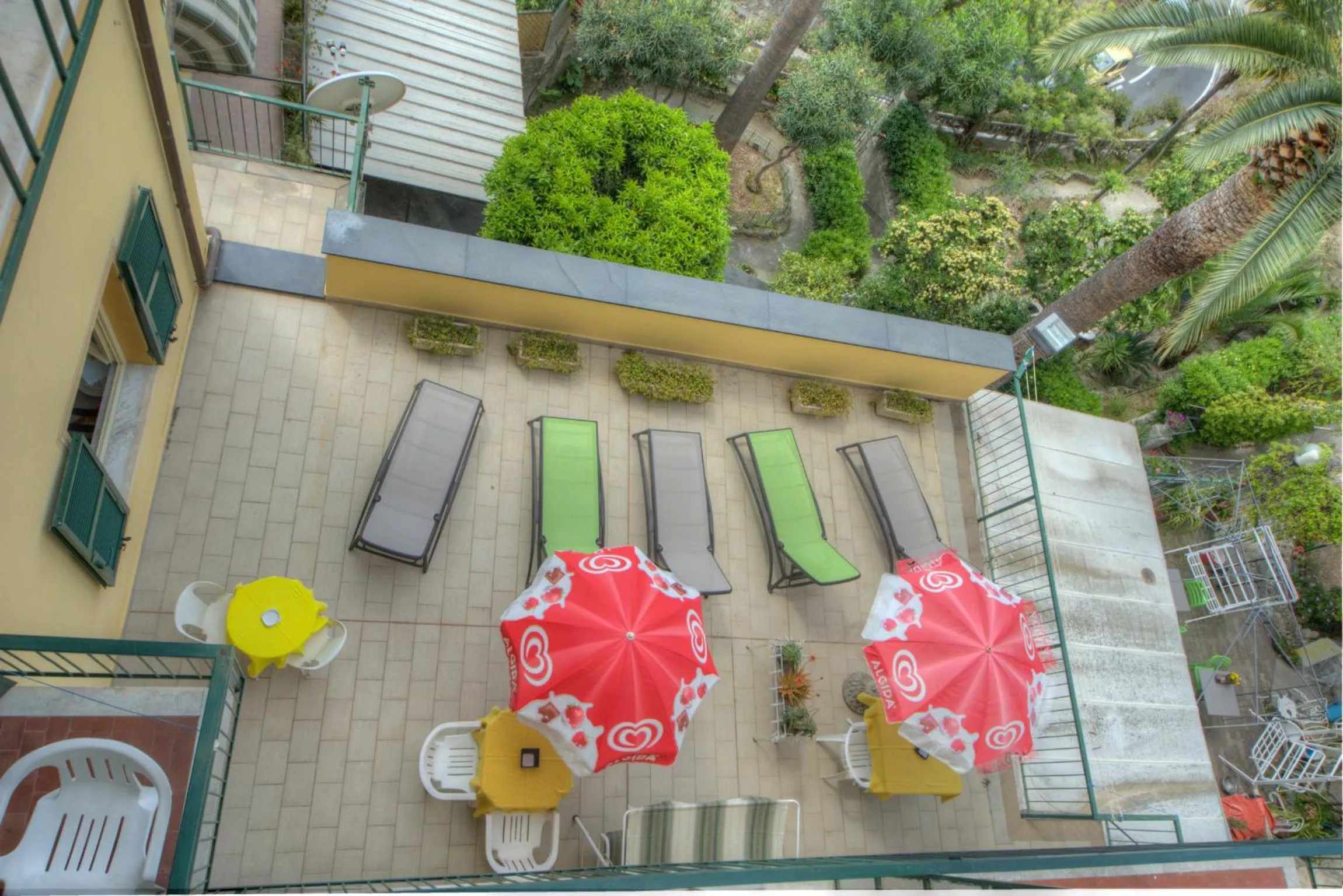 Balcony/Terrace in Hotel Deutsche Familien
