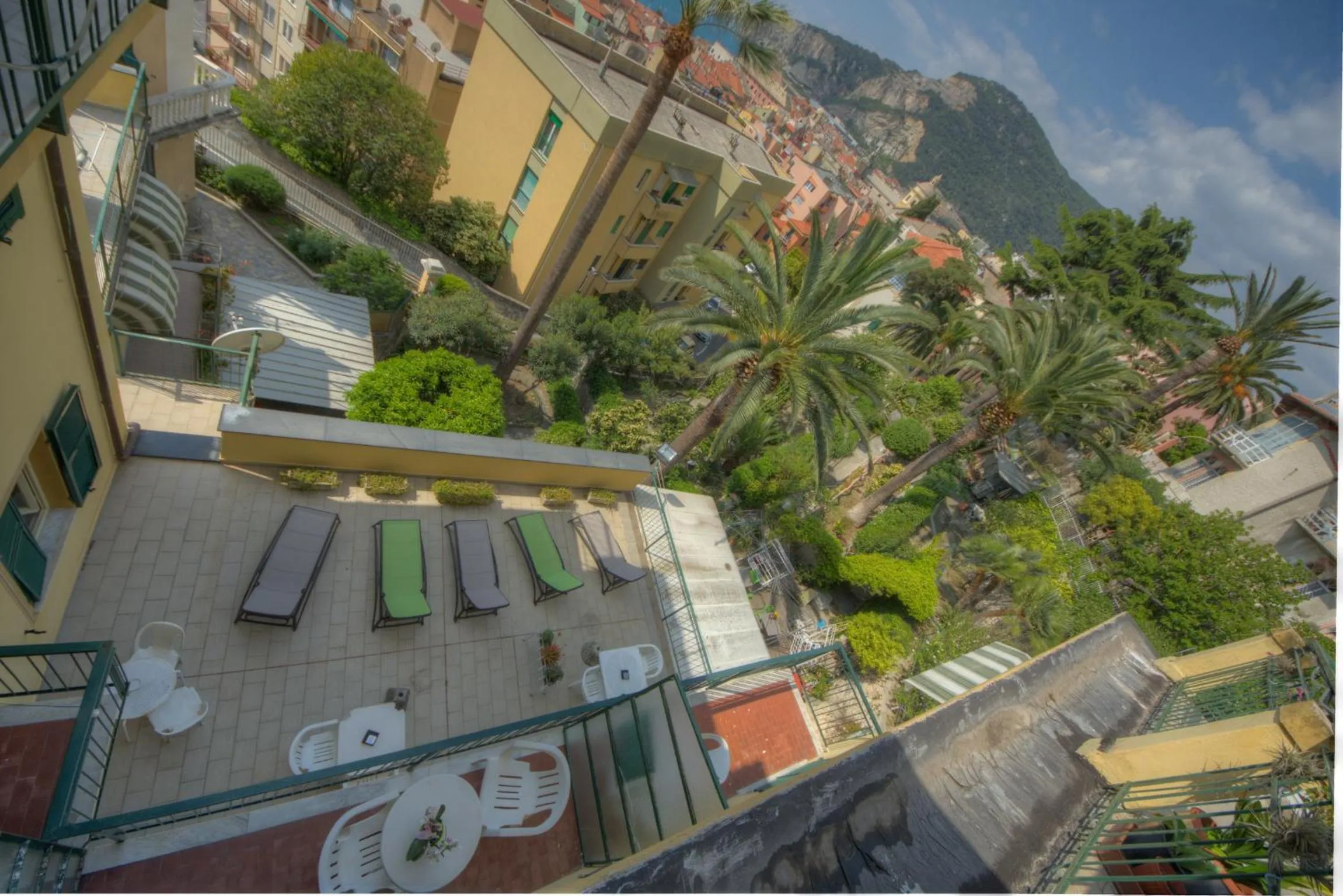 Balcony/Terrace in Hotel Deutsche Familien