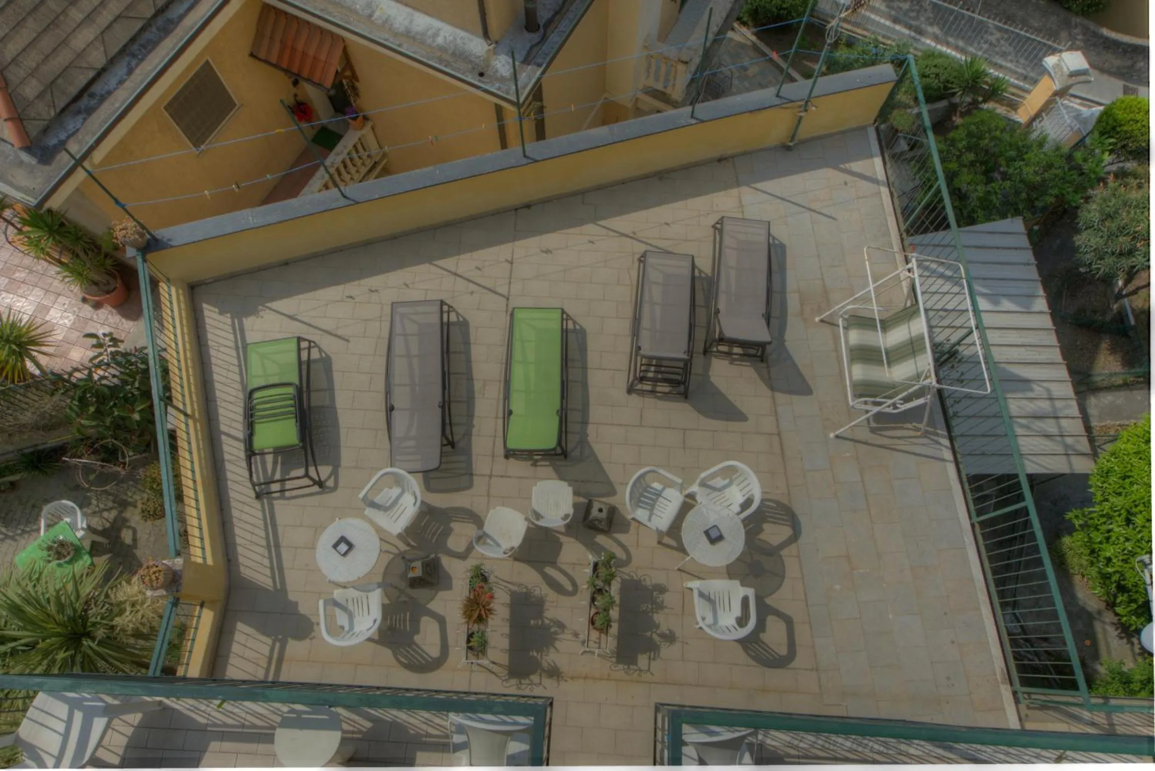 Balcony/Terrace in Hotel Deutsche Familien