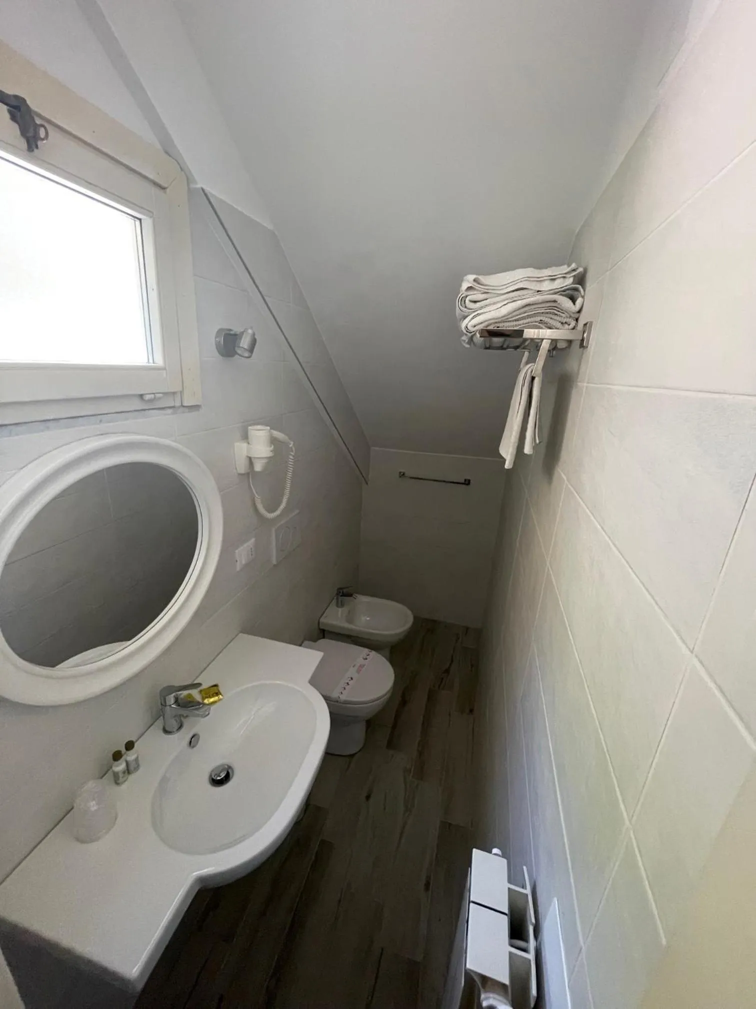 Toilet in Hotel Deutsche Familien