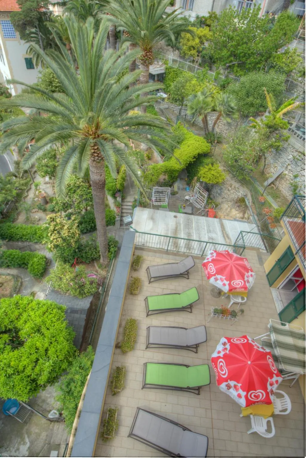 Balcony/Terrace in Hotel Deutsche Familien