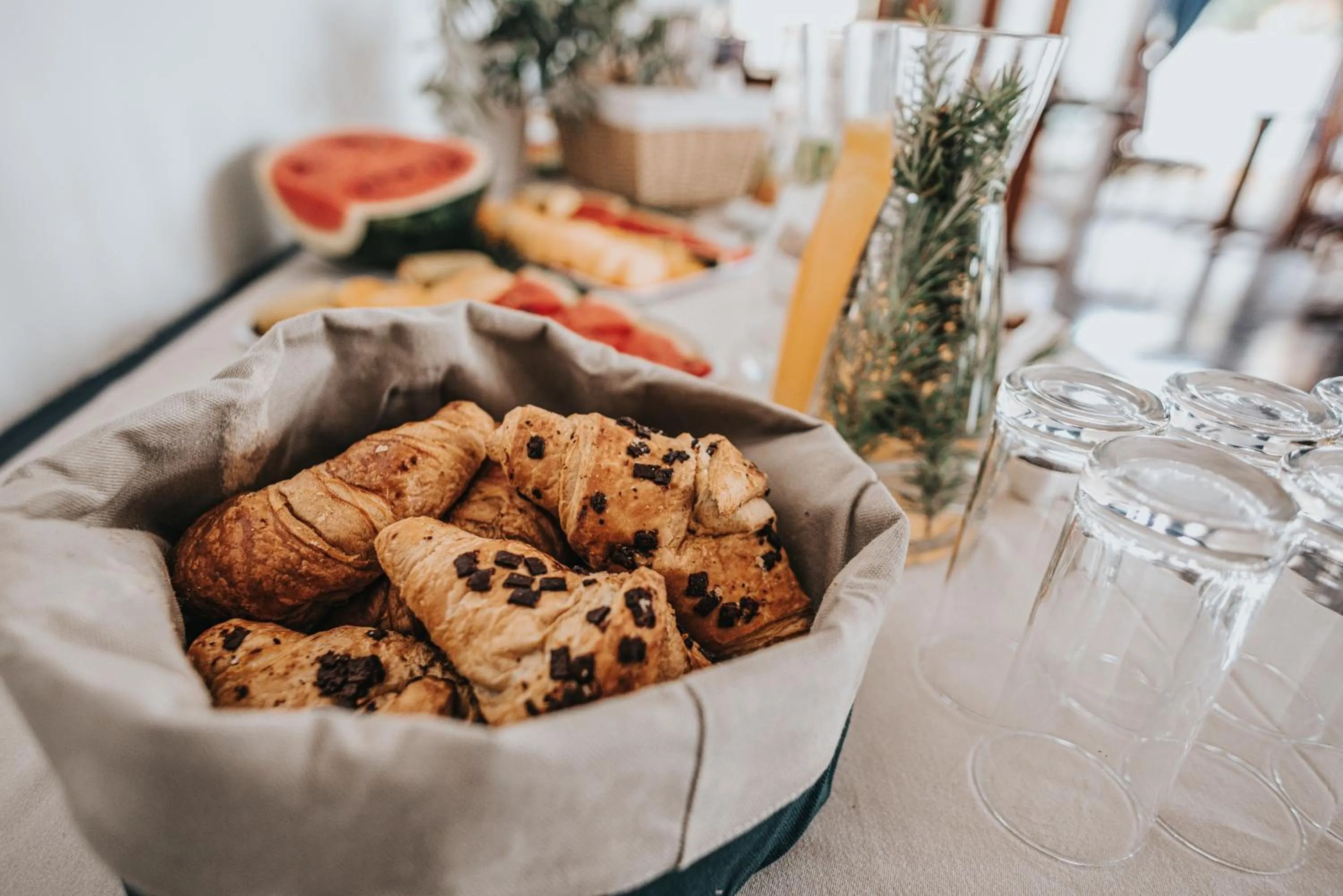 Buffet breakfast in Colentum Resort Murter