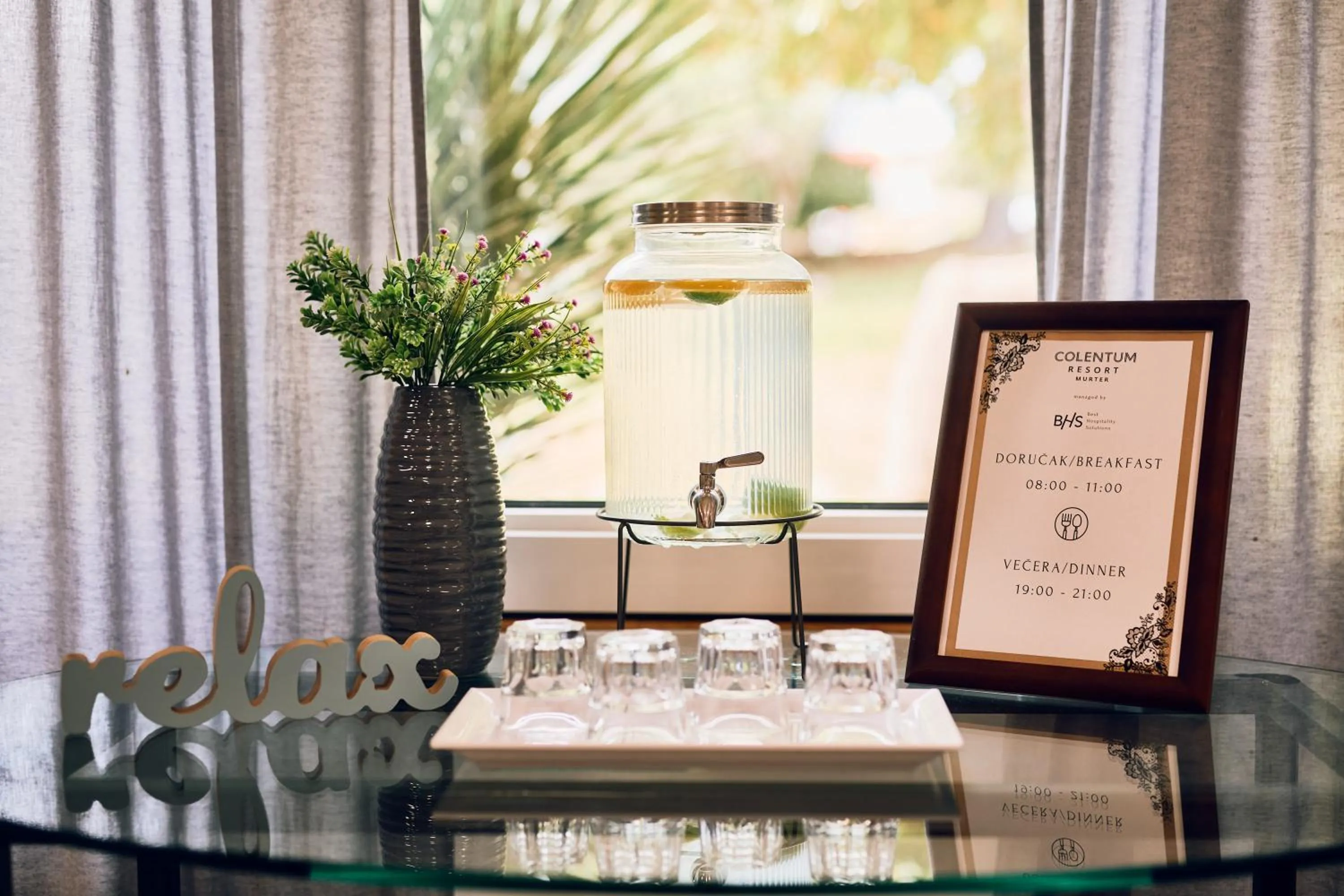 Decorative detail in Colentum Resort Murter