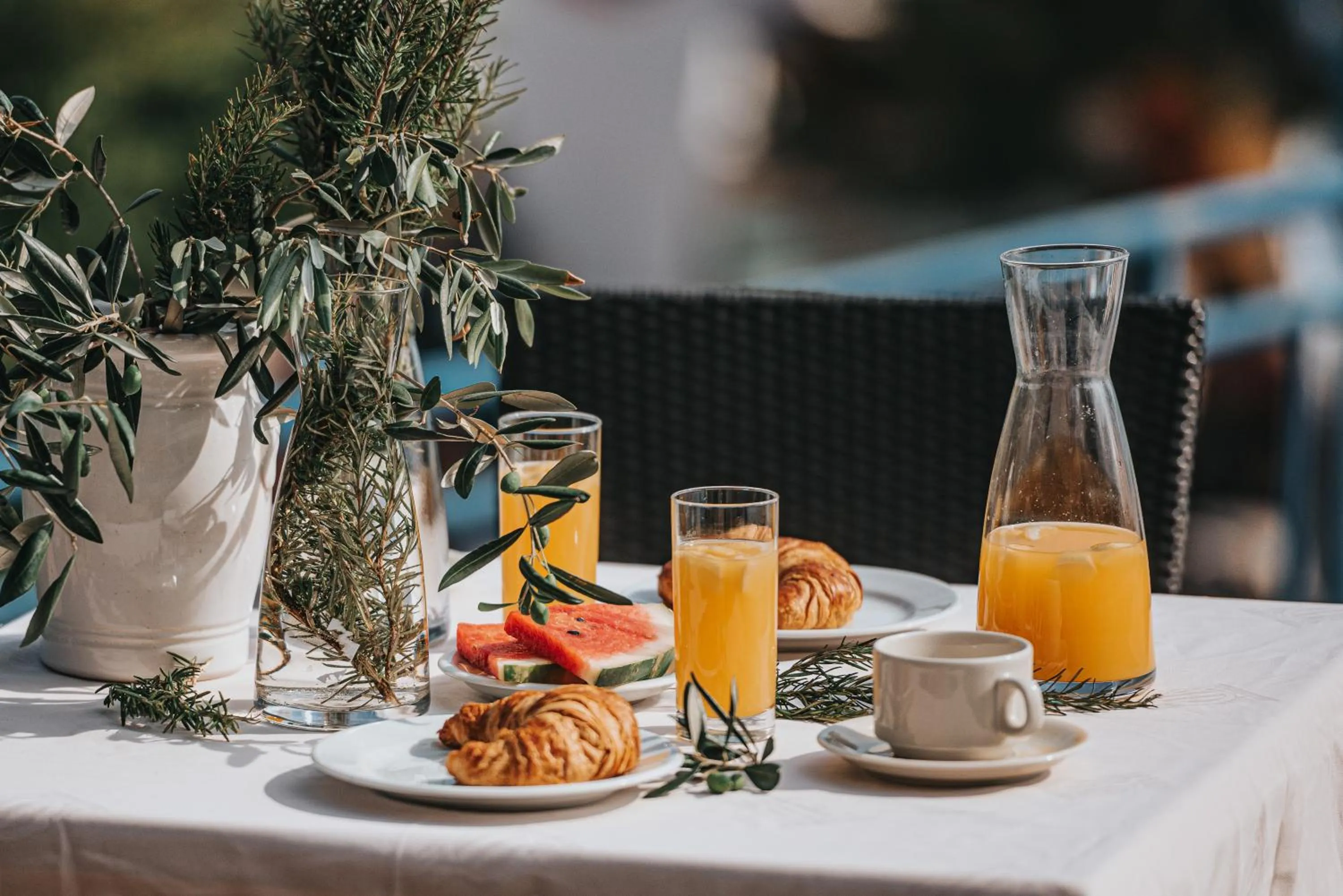 Breakfast in Colentum Resort Murter