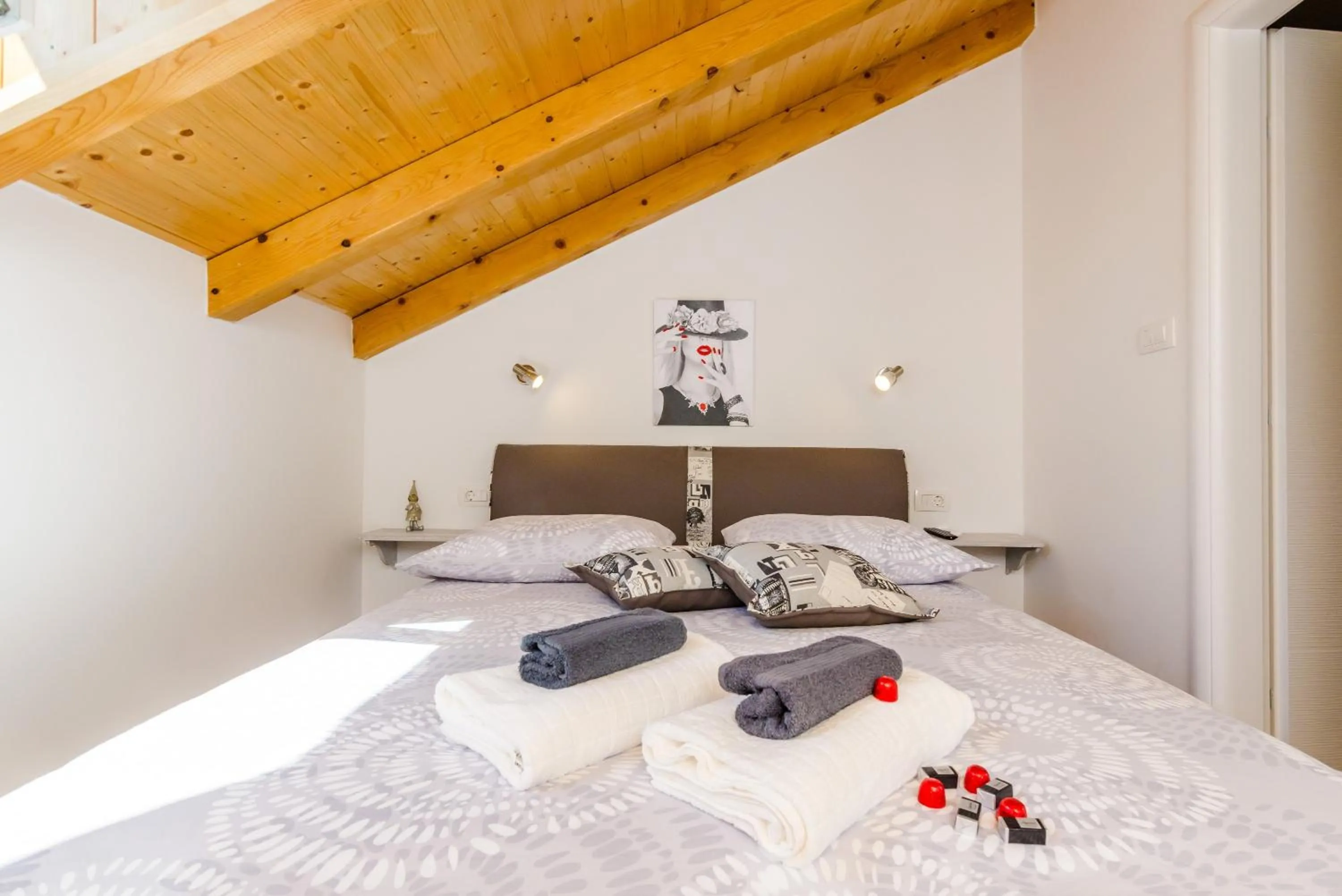 Bed in Guest House Nikolina