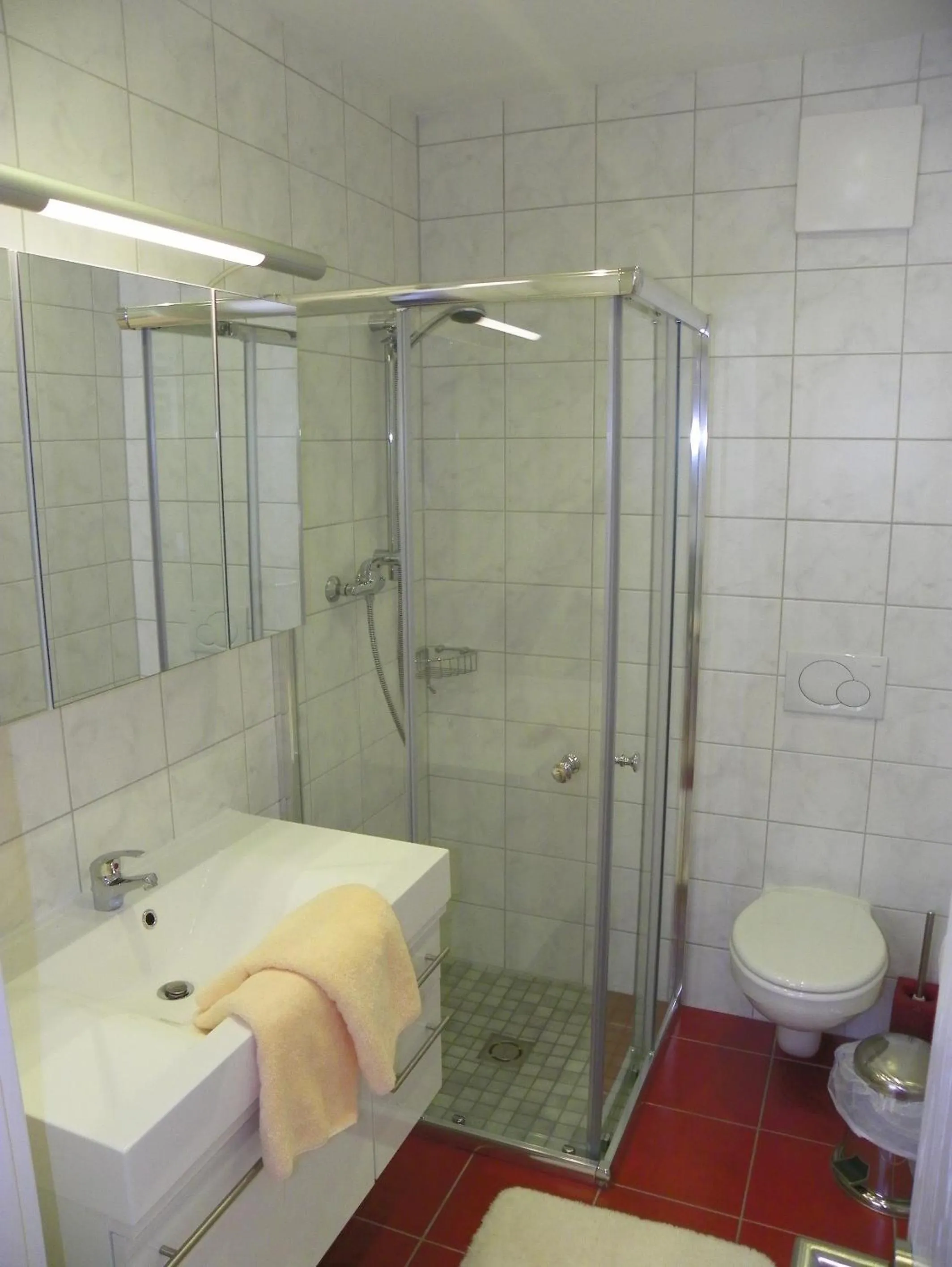 Bathroom in Ferienwohnung Ski-Hans