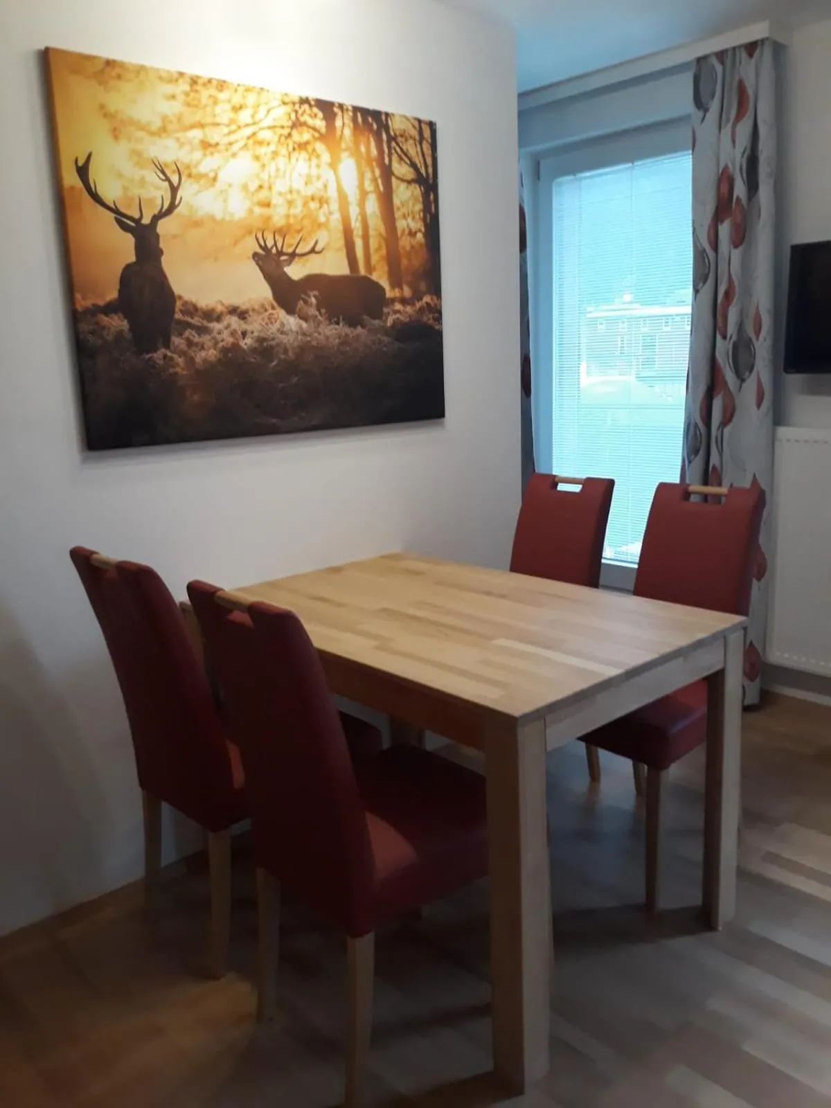 Dining area in Ferienwohnung Ski-Hans