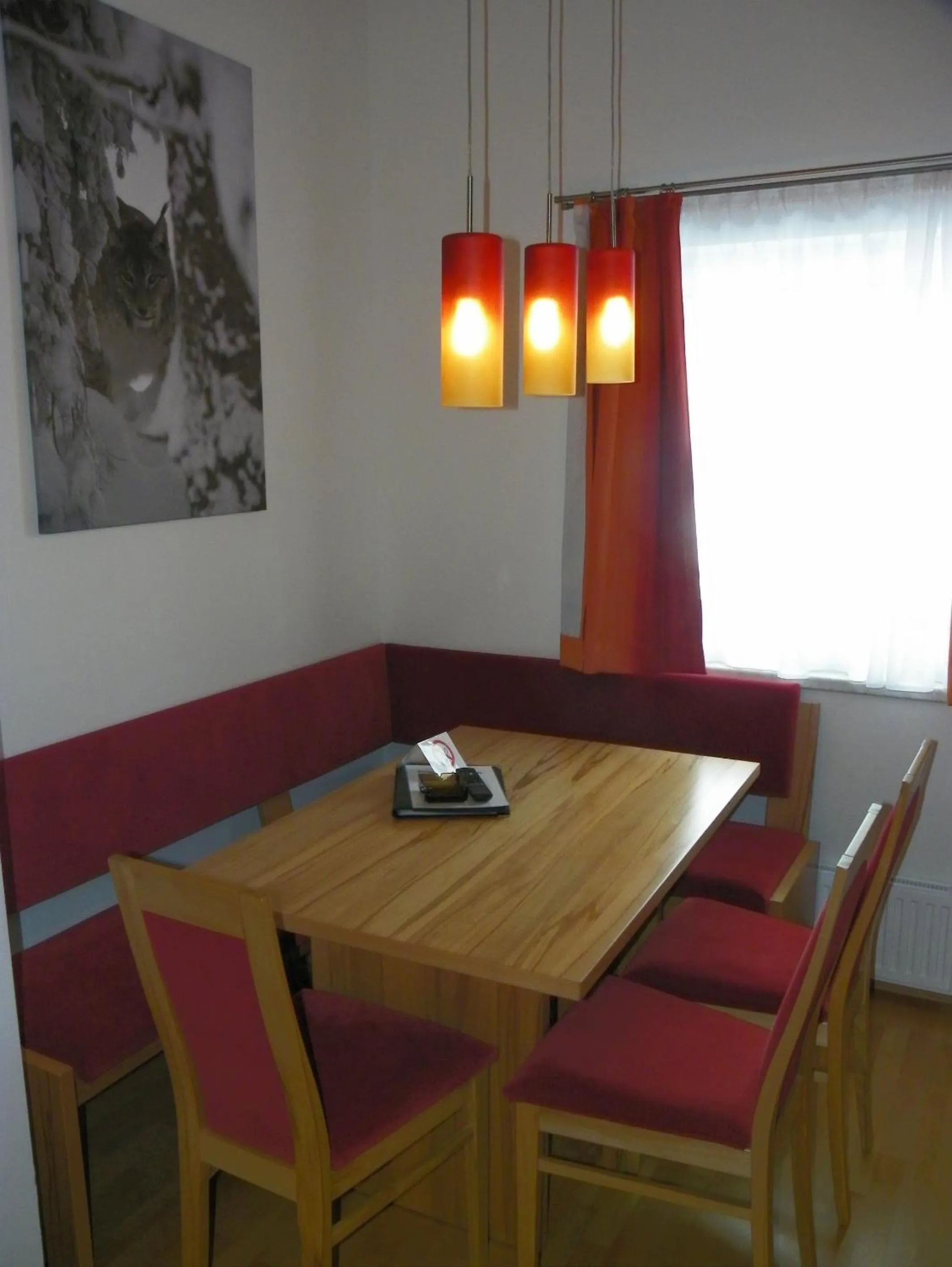 Dining area in Ferienwohnung Ski-Hans