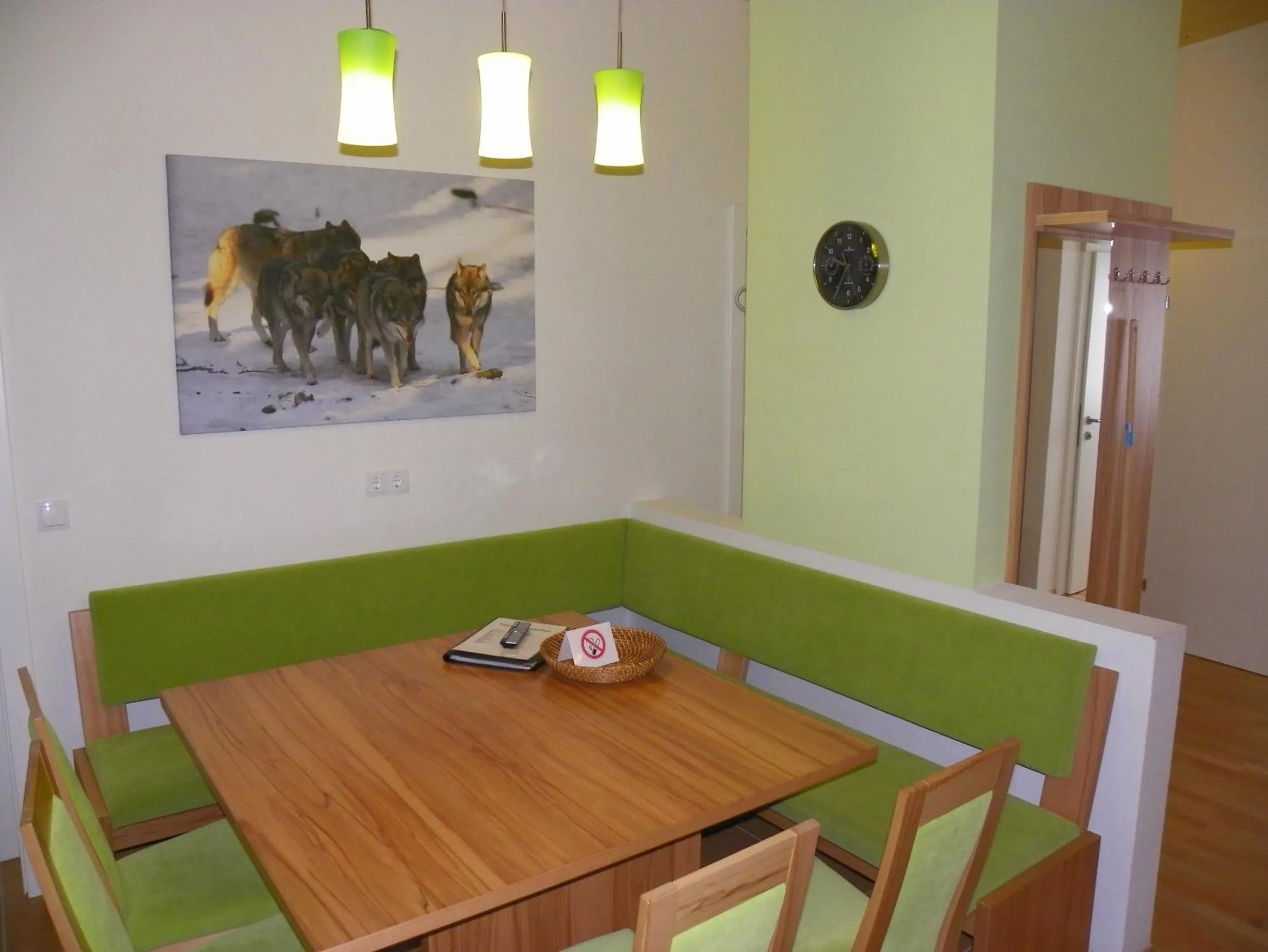 Dining area in Ferienwohnung Ski-Hans