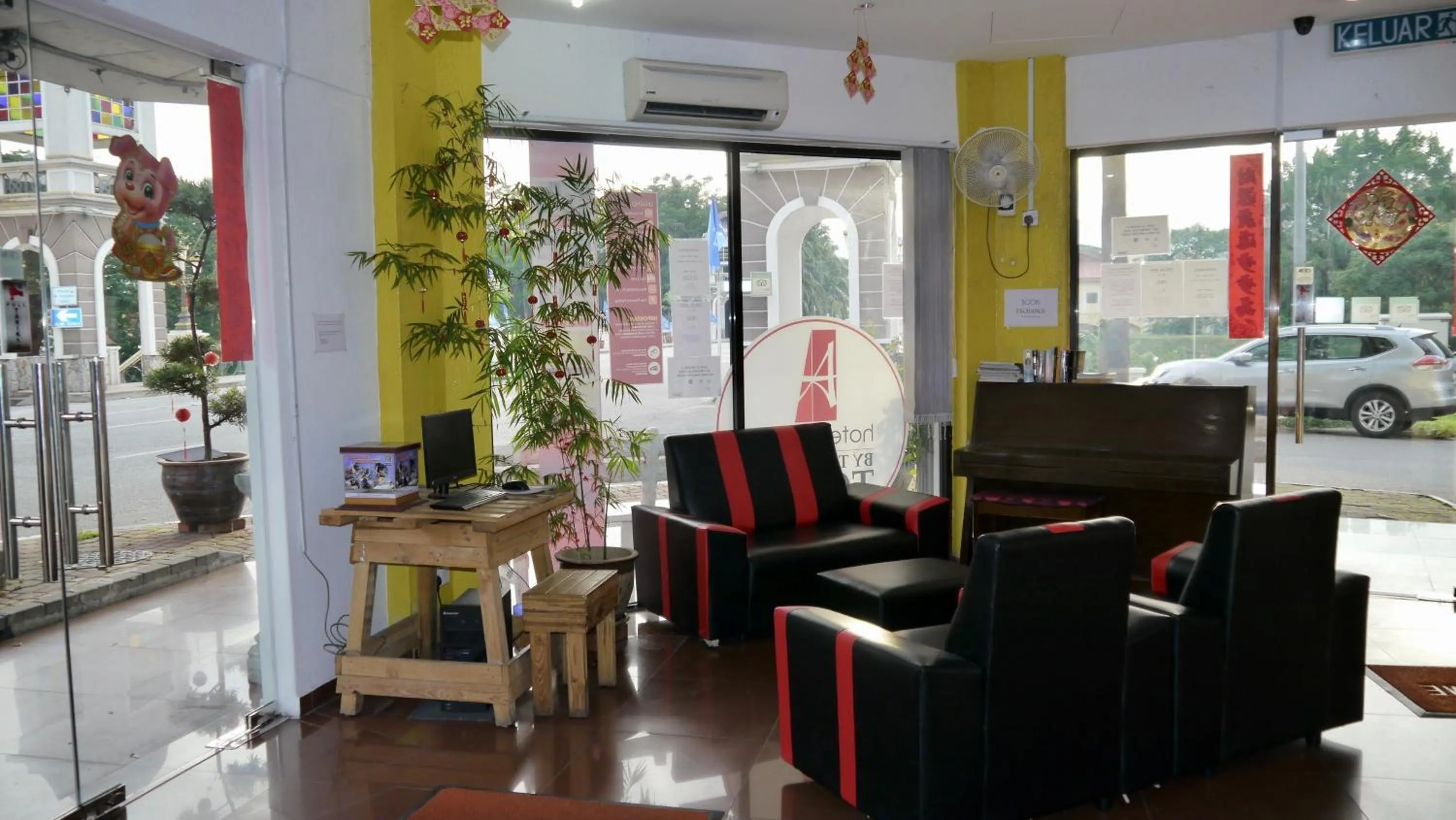 Lounge or bar in Abby by the river