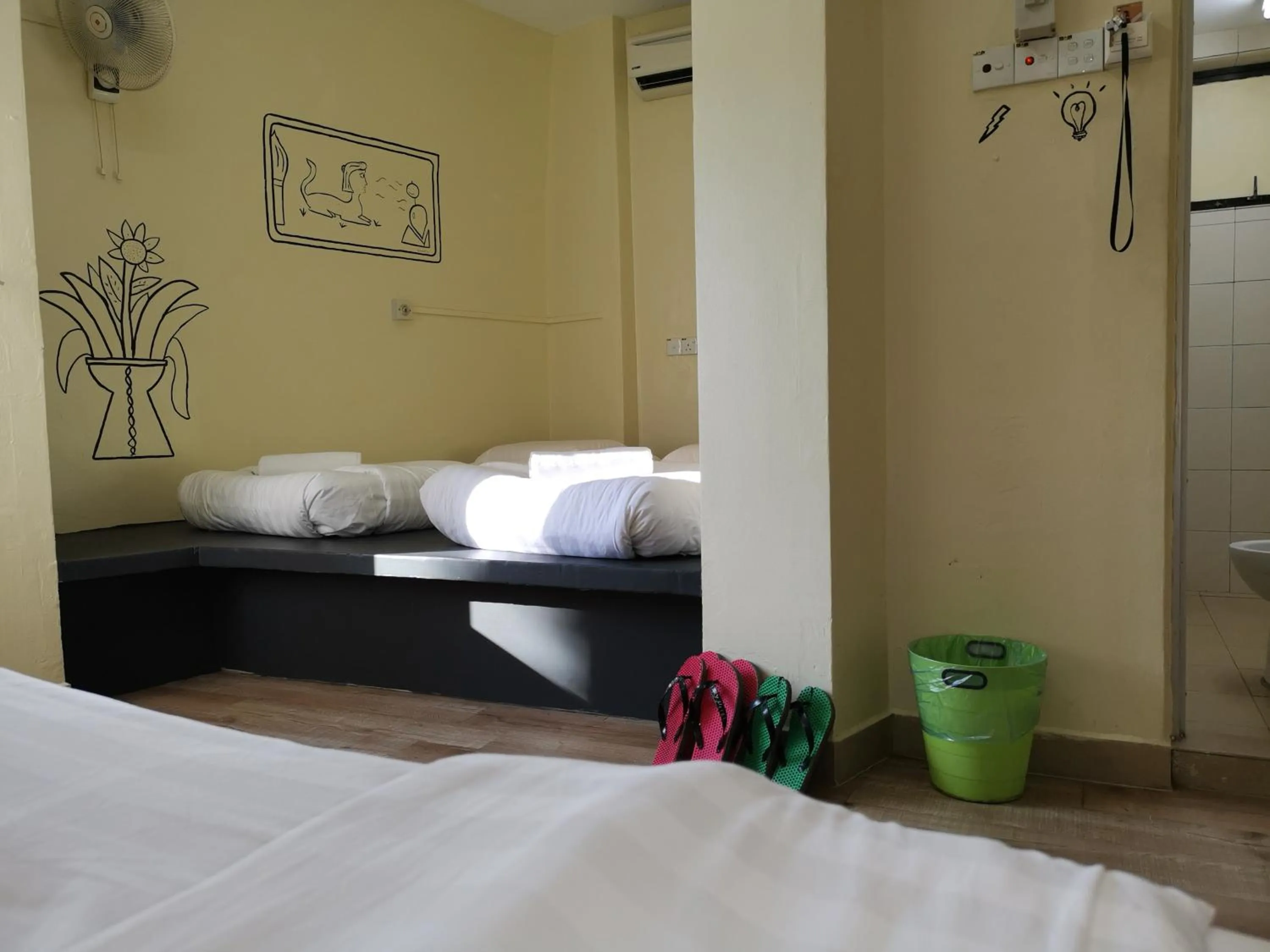 Bed in Abby by the river