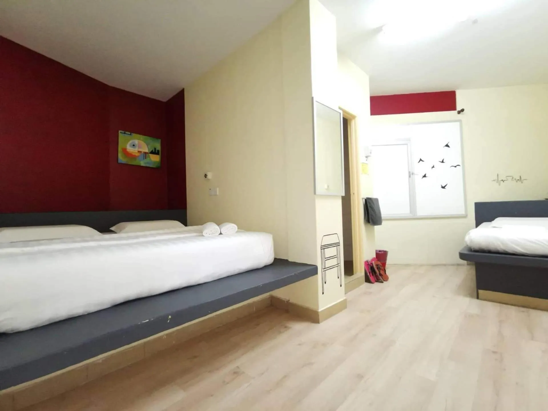 Bed in Abby by the river