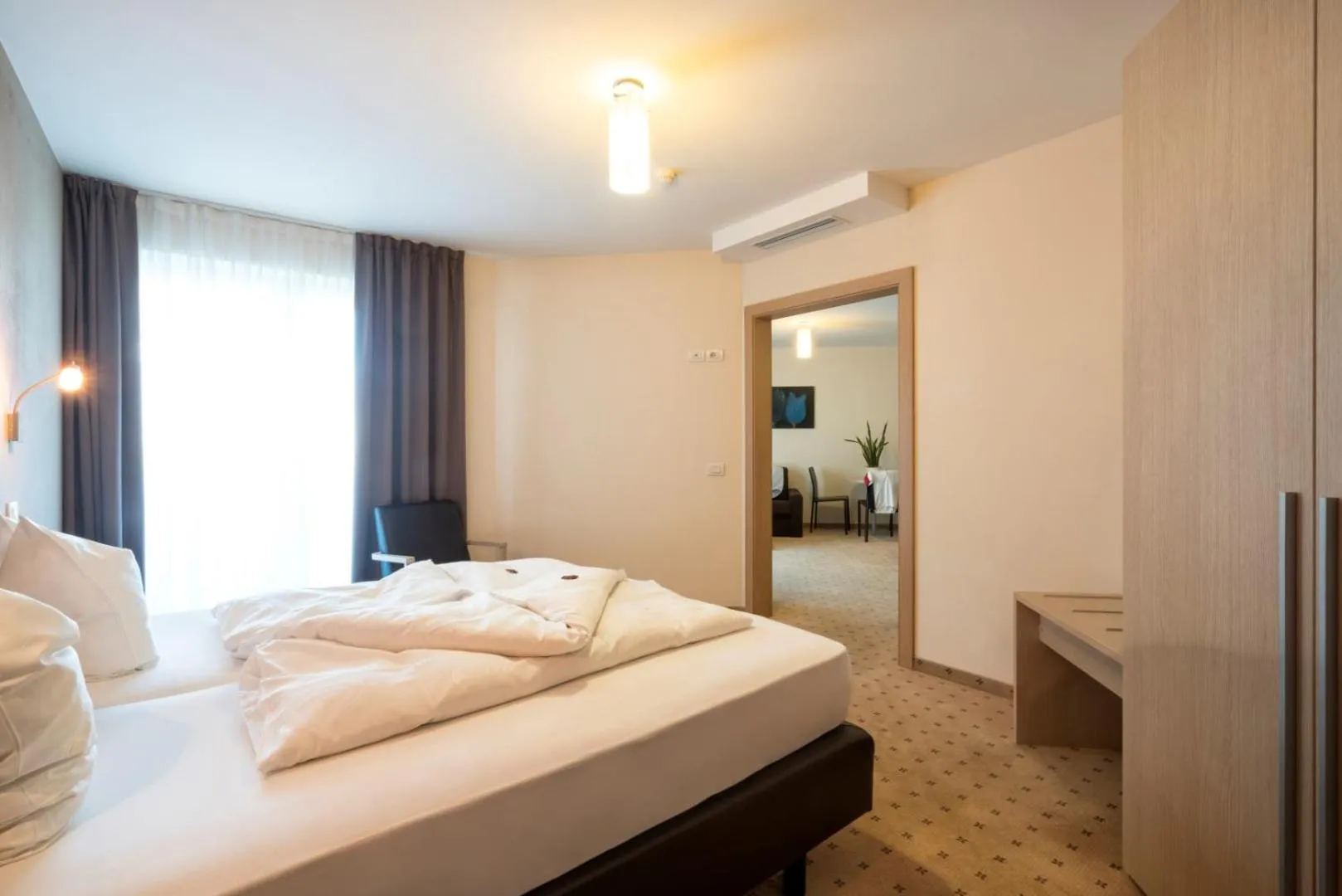 Photo of the whole room, Bed in Hotel Weingarten