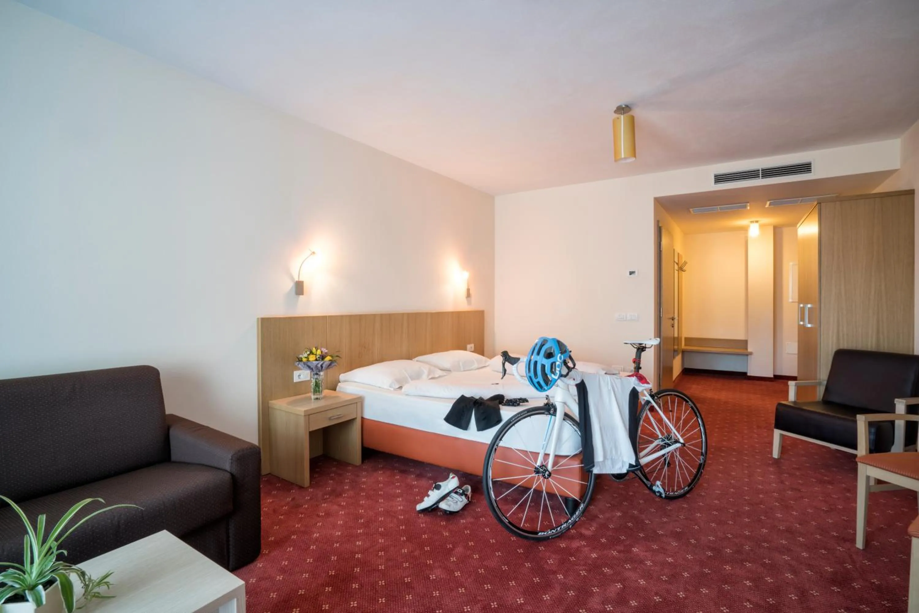 Bedroom in Hotel Weingarten