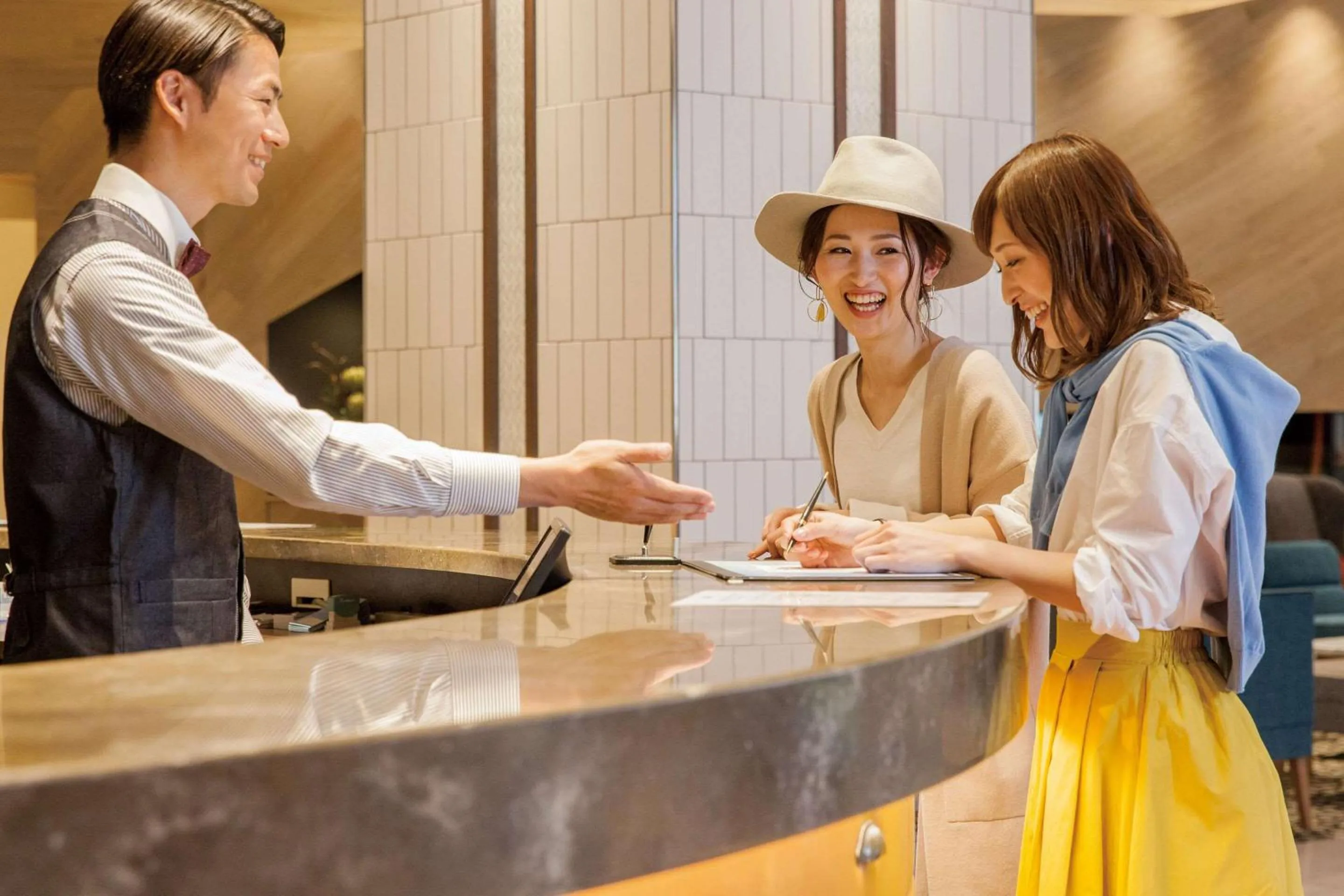 Lobby or reception in Comfort Suites Tokyo Bay