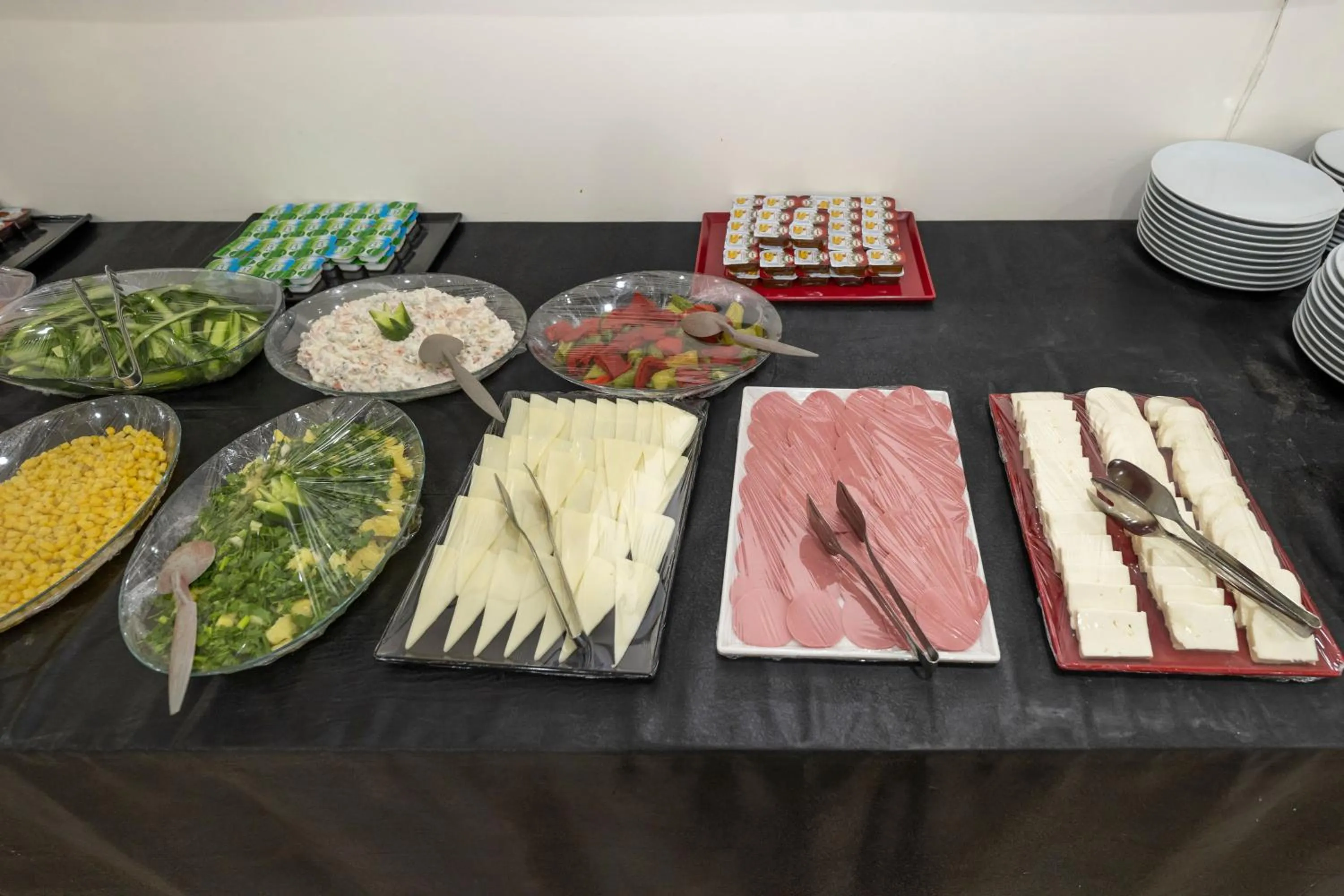 Buffet breakfast in Tugra Hotel