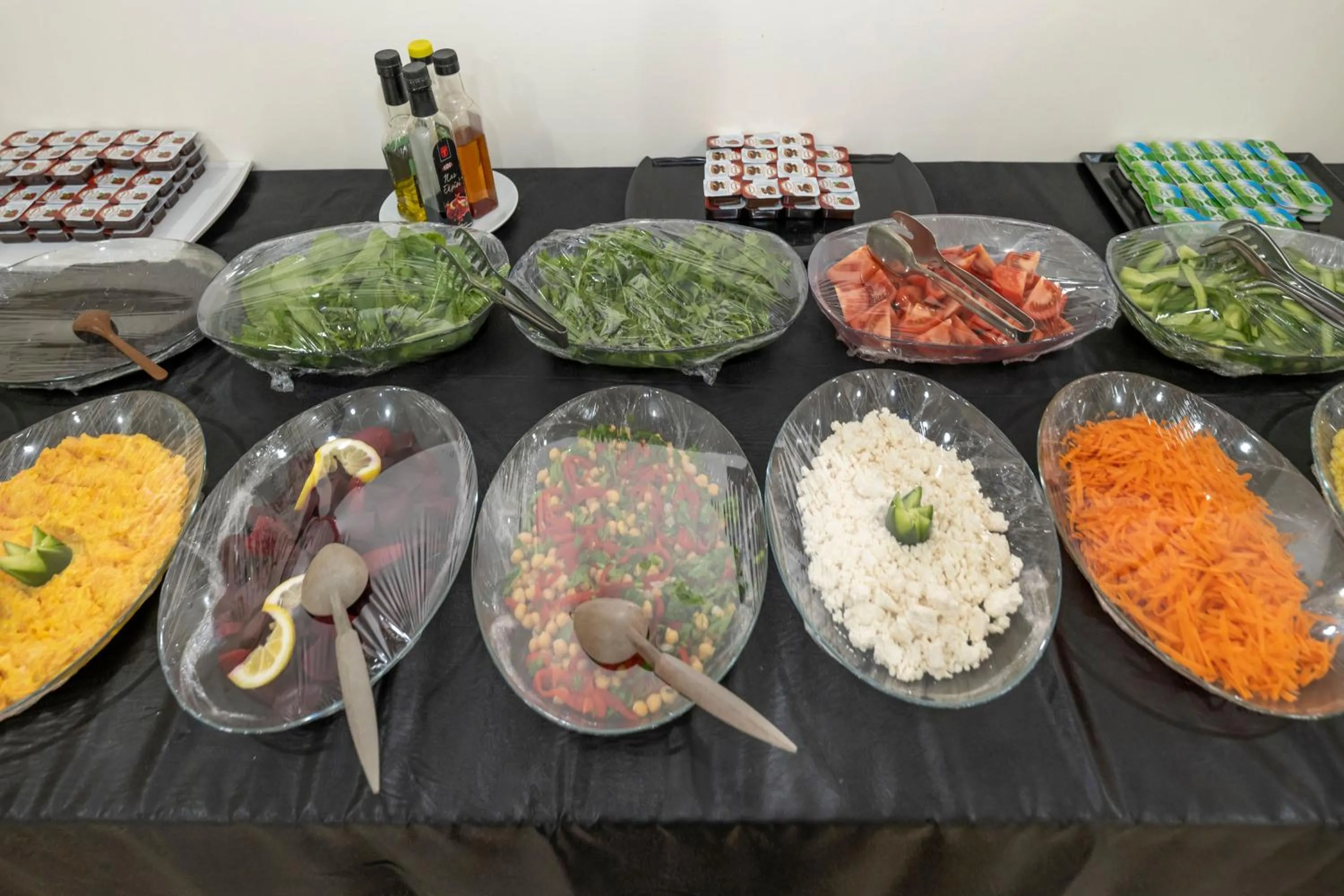 Buffet breakfast in Tugra Hotel