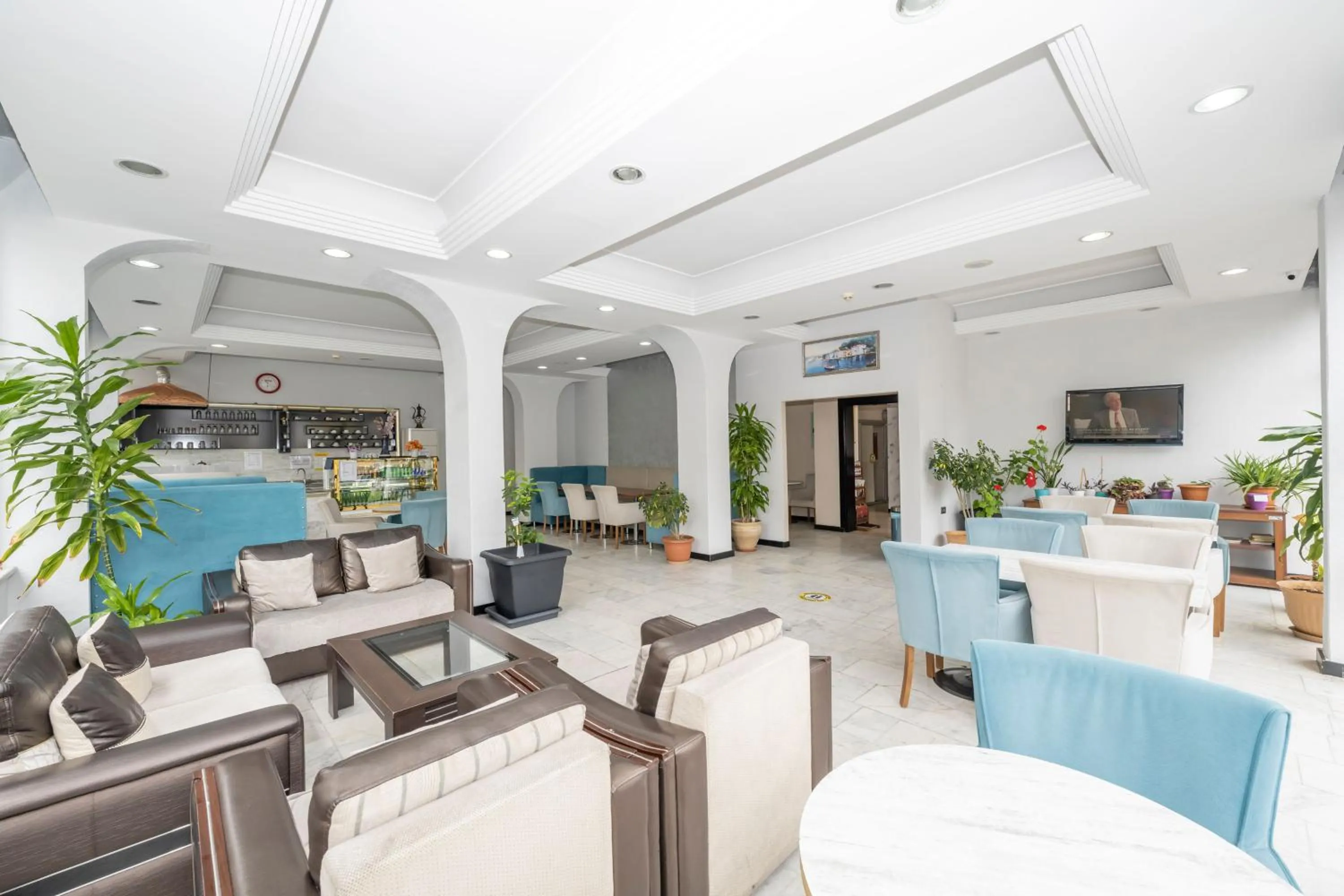 Lobby or reception in Tugra Hotel