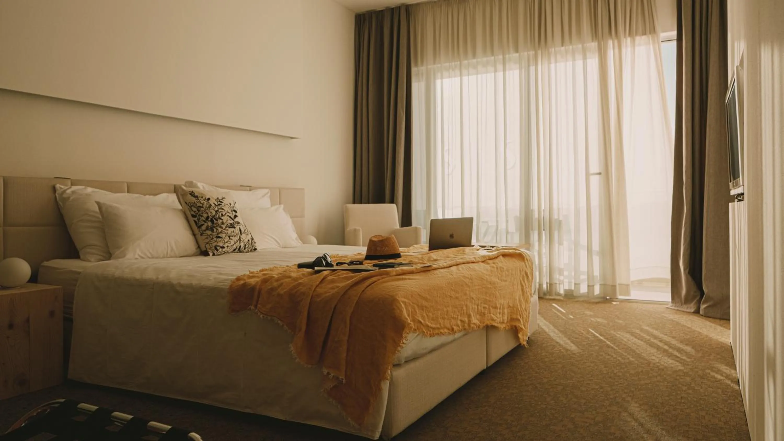 View (from property/room), Bed in Hotel Split