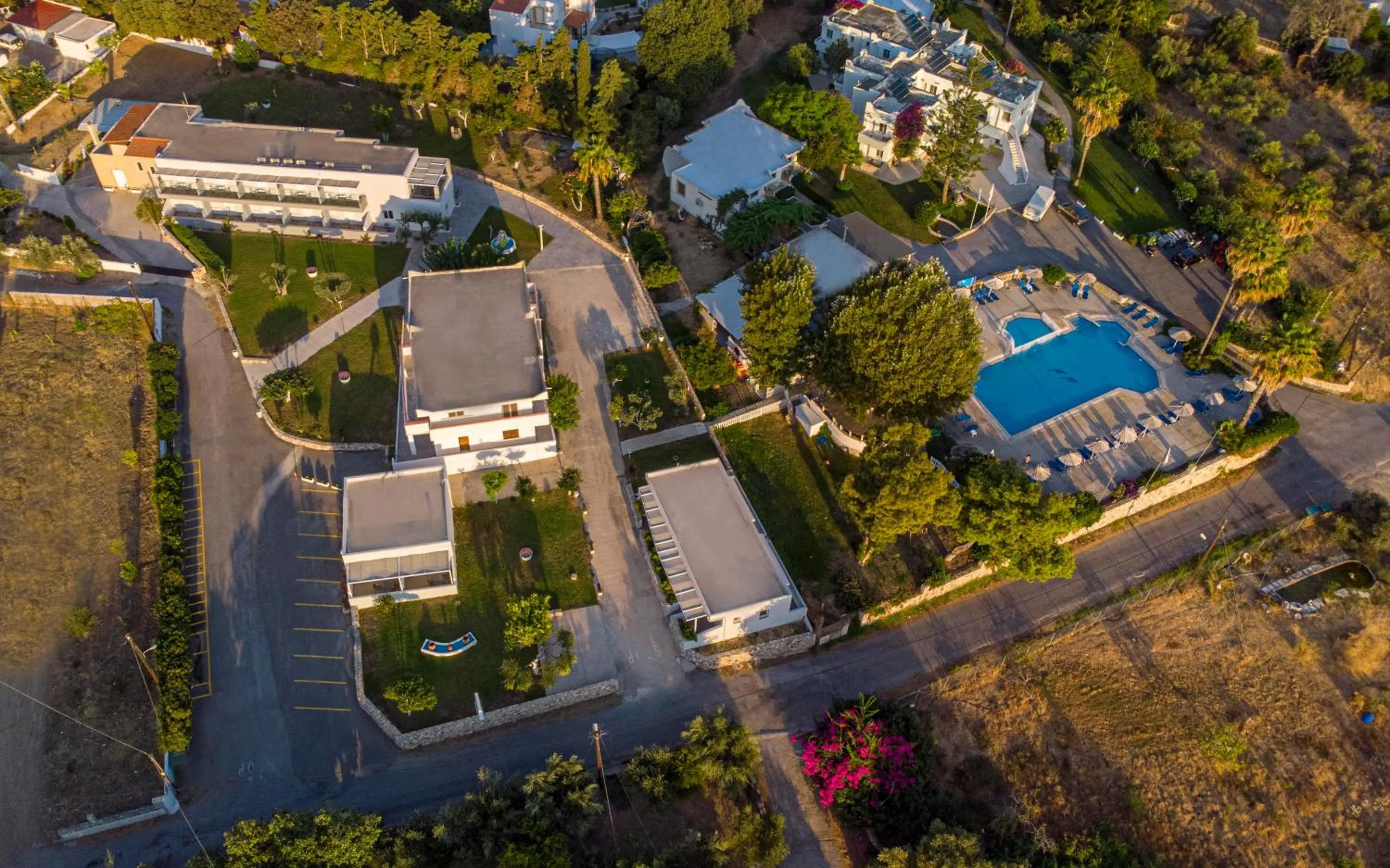 Bird's eye view in Gelli Apartments