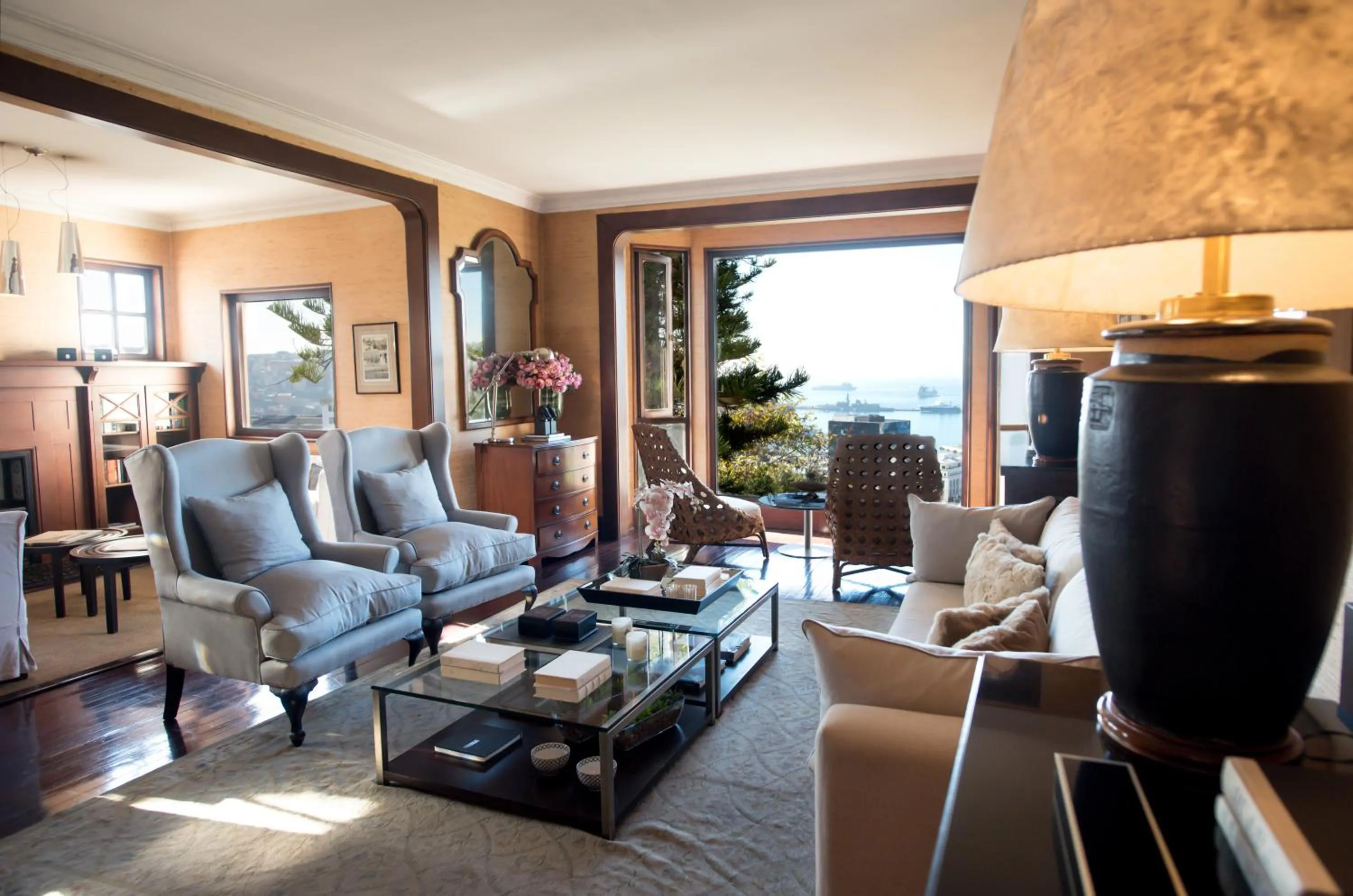 Living room in Hotel Casa Higueras