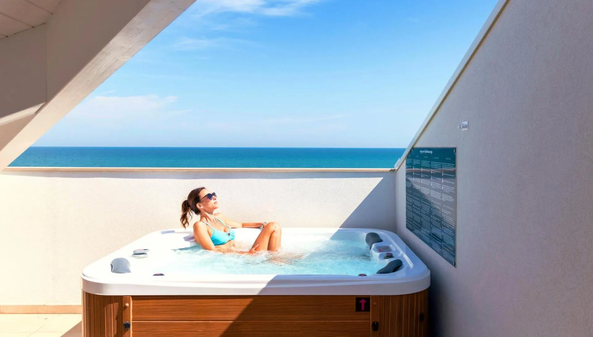 Hot Tub in You & Me Beach Hotel