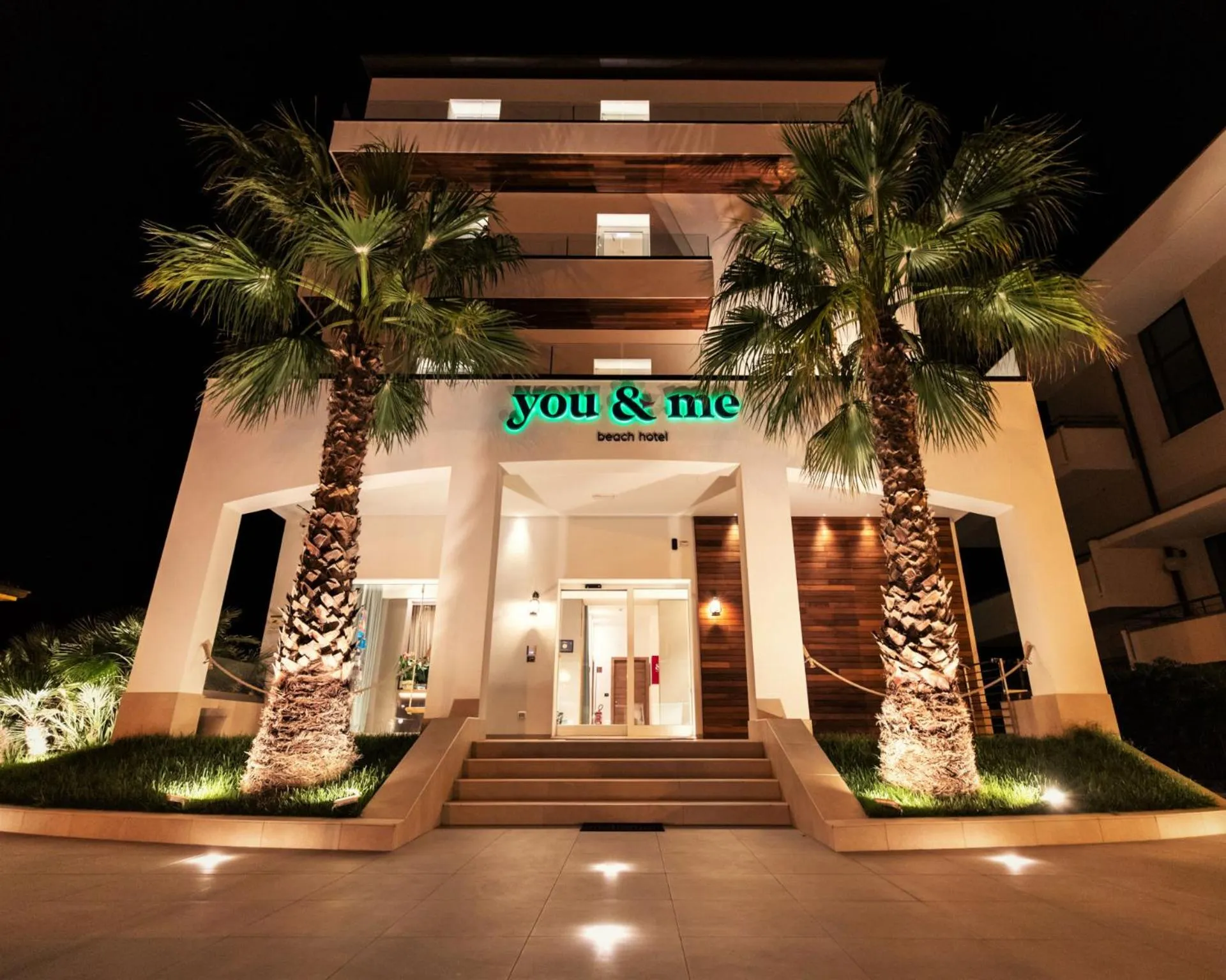 Facade/entrance in You & Me Beach Hotel