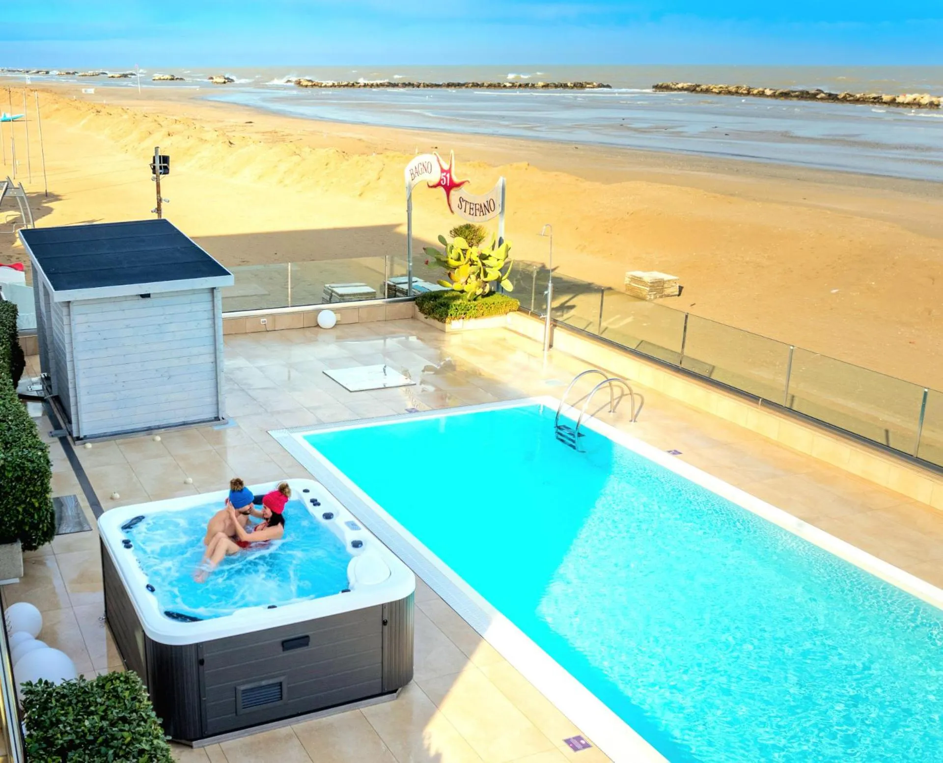 Spa and wellness centre/facilities in You & Me Beach Hotel