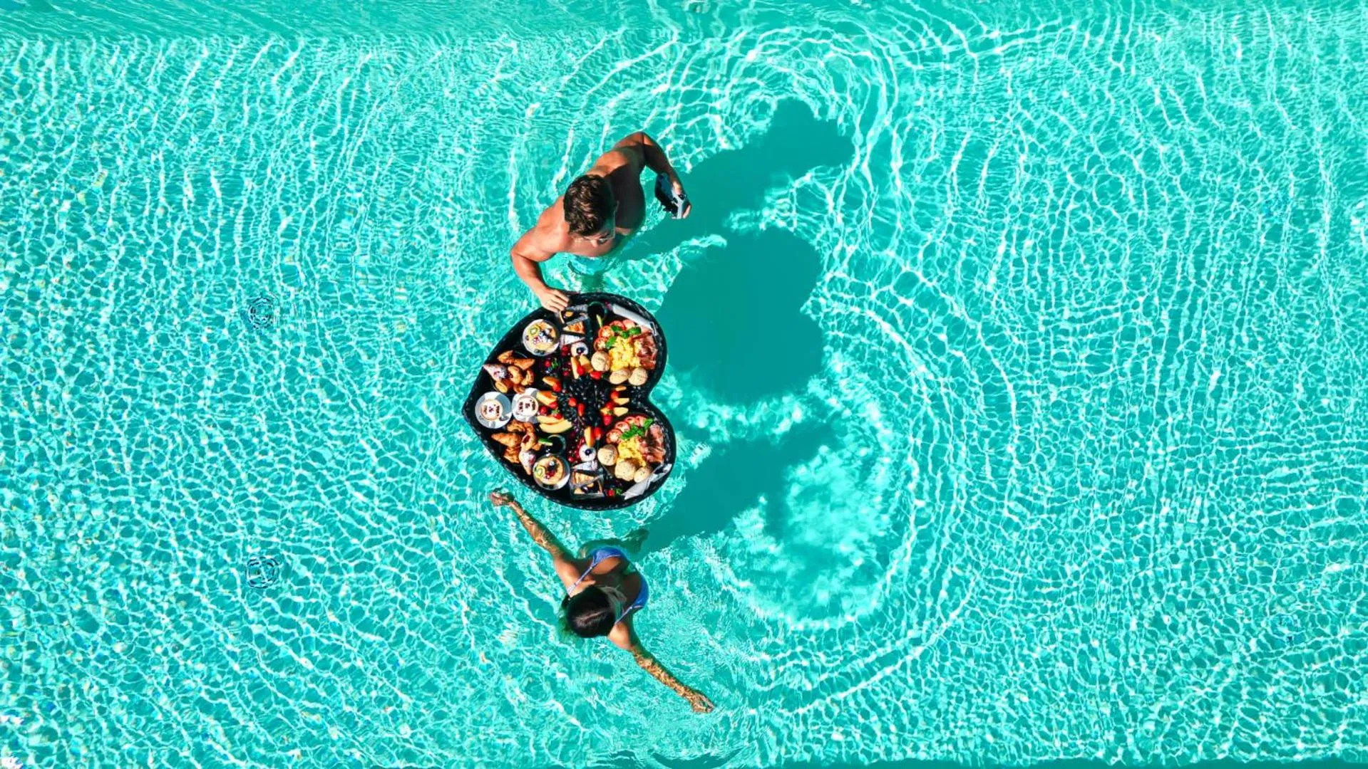 Pool view in You & Me Beach Hotel