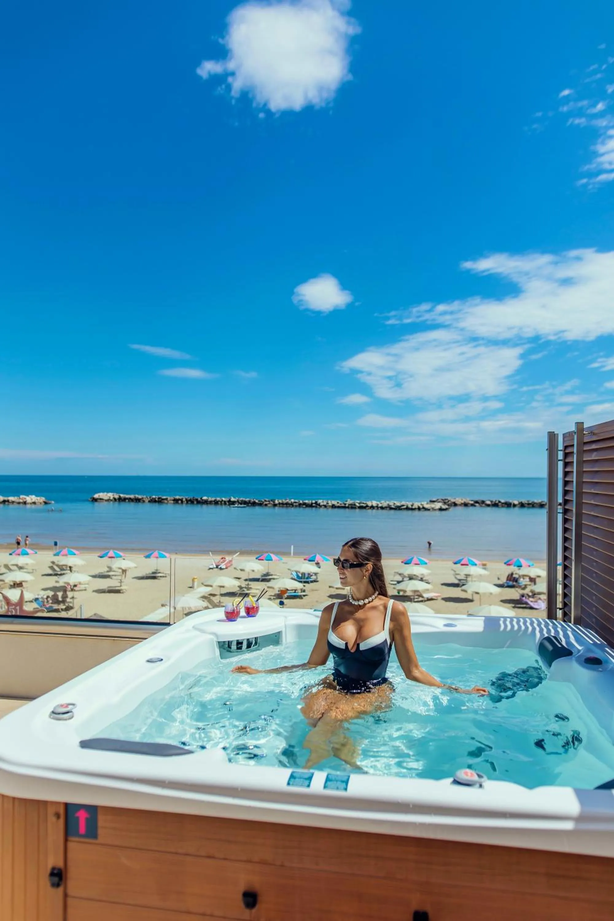 Hot Tub in You & Me Beach Hotel