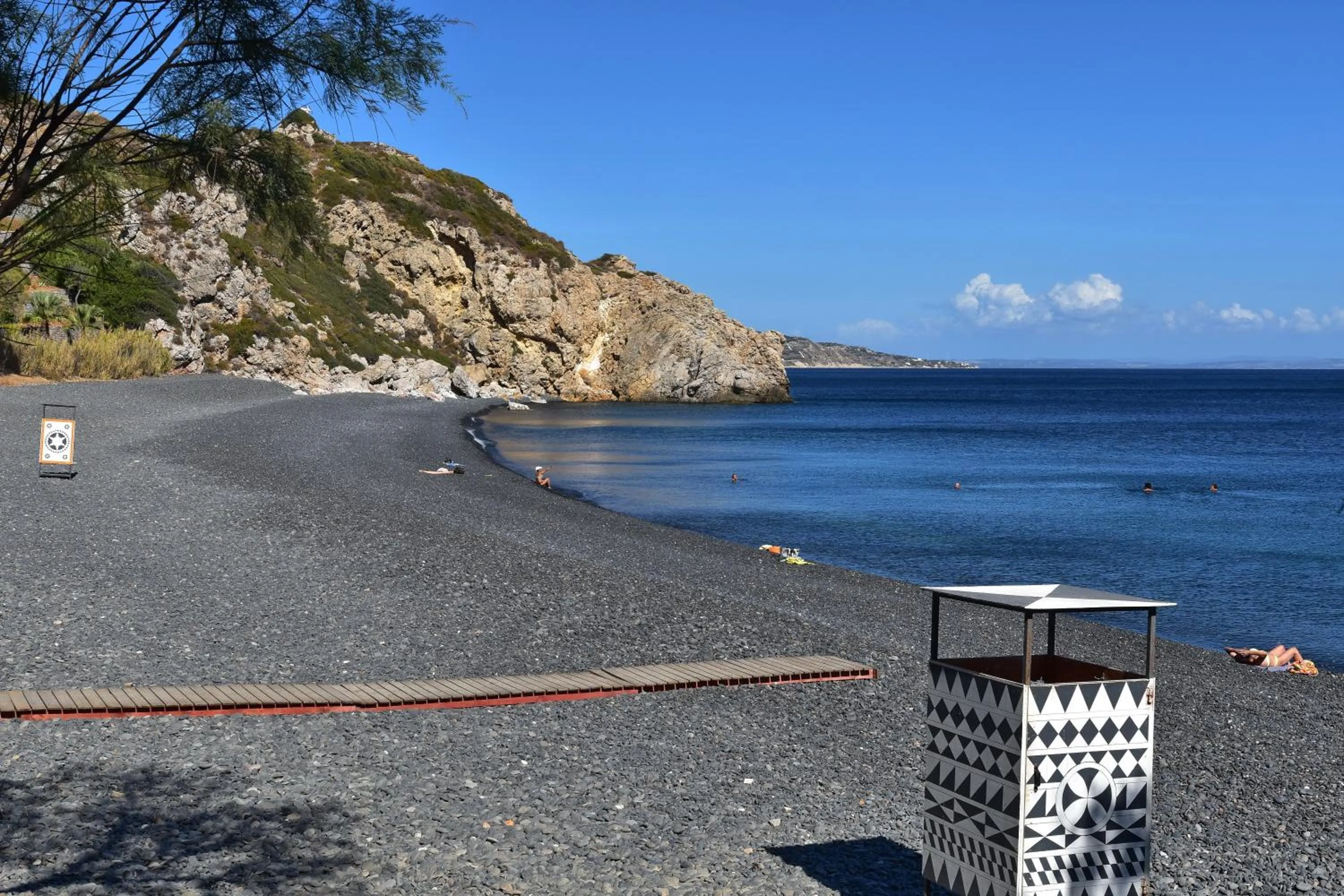 Beach in Emporios Bay Hotel Chios