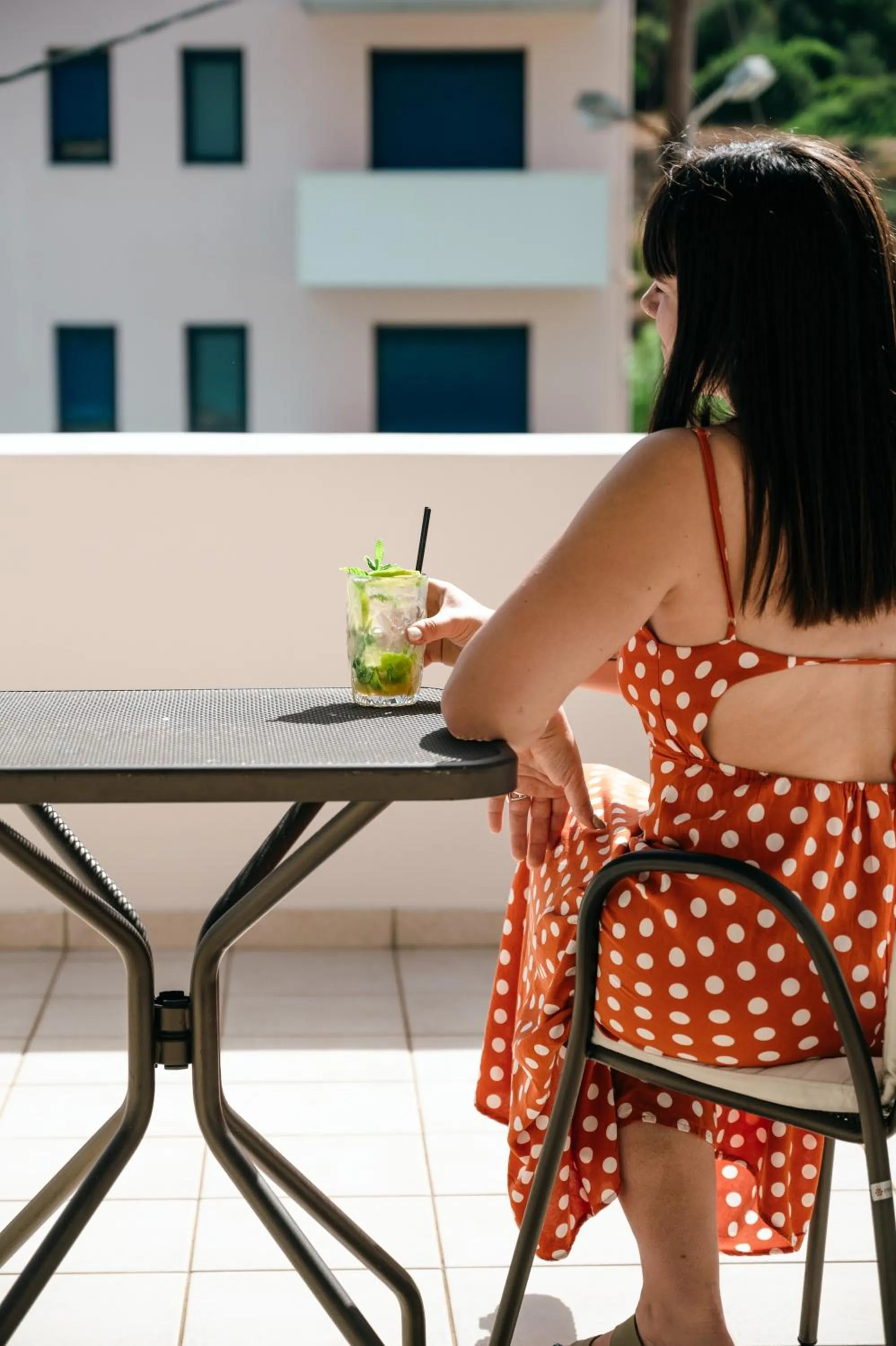 Patio in Emporios Bay Hotel Chios