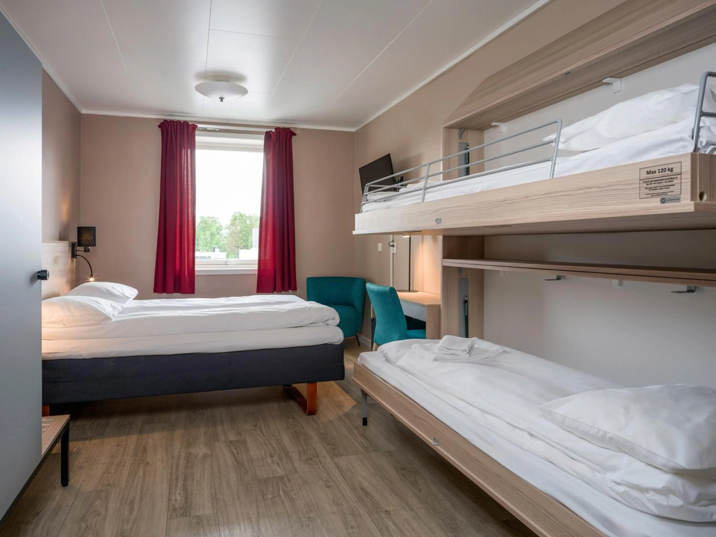 Bed in Comfort Hotel Finnsnes