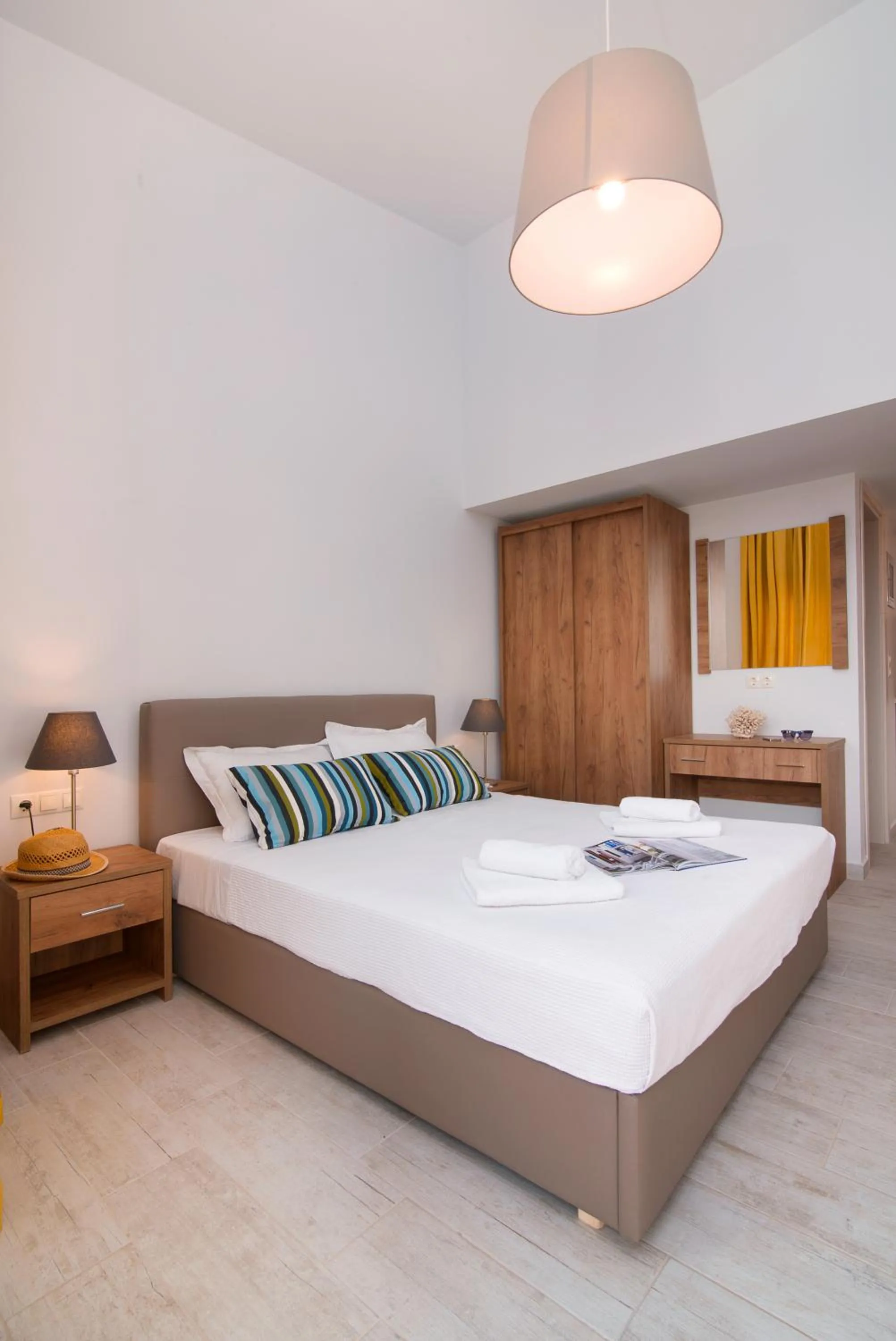 Bedroom, Bed in Terra di Olive Thassos