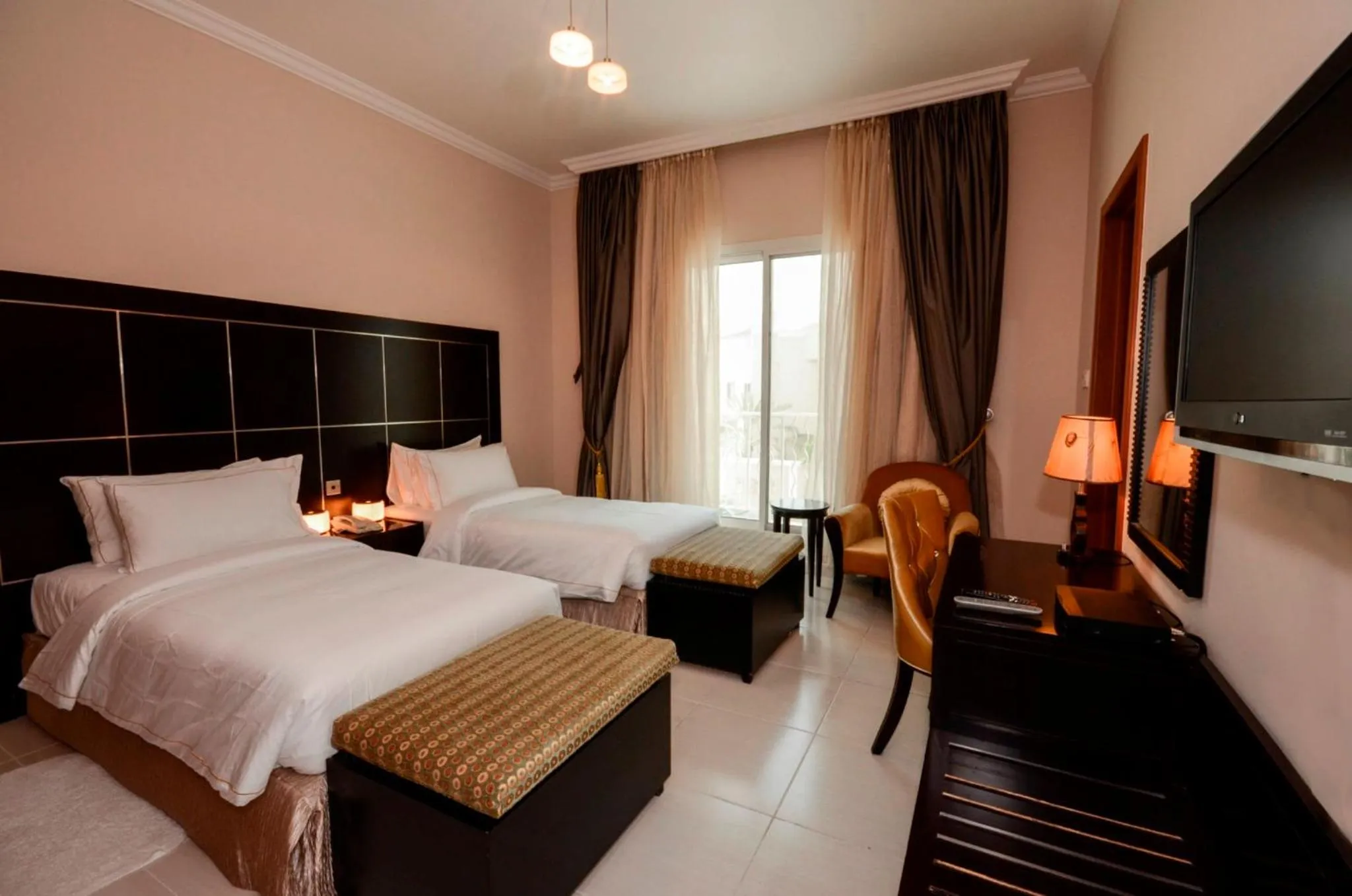 Bed in Coral Boutique Villas