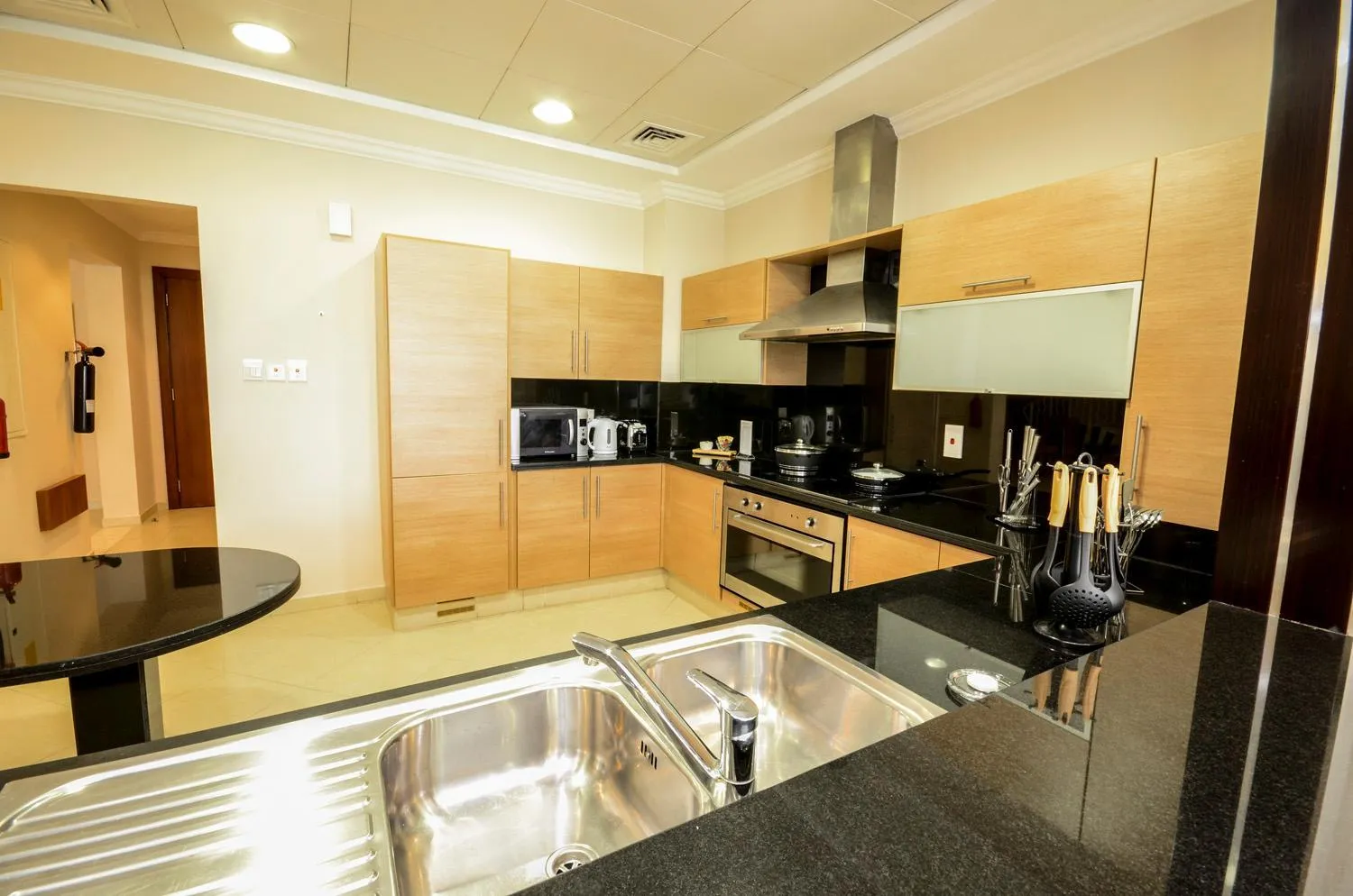Kitchen or kitchenette in Coral Boutique Villas