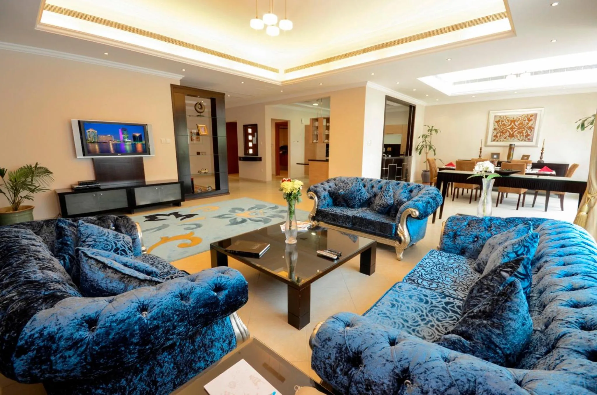 Living room in Coral Boutique Villas