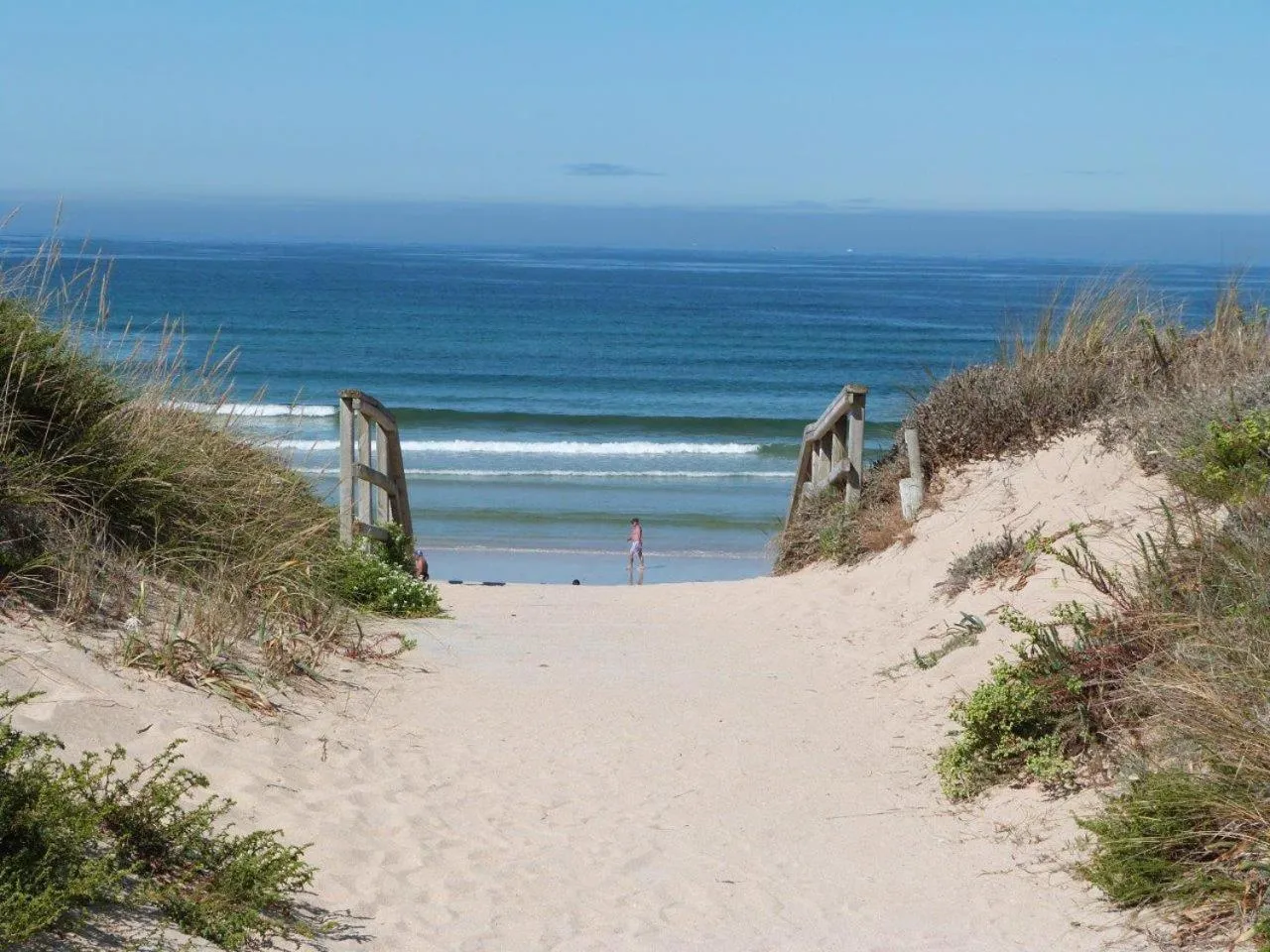 Beach in Apartamentos Atlántico Resort
