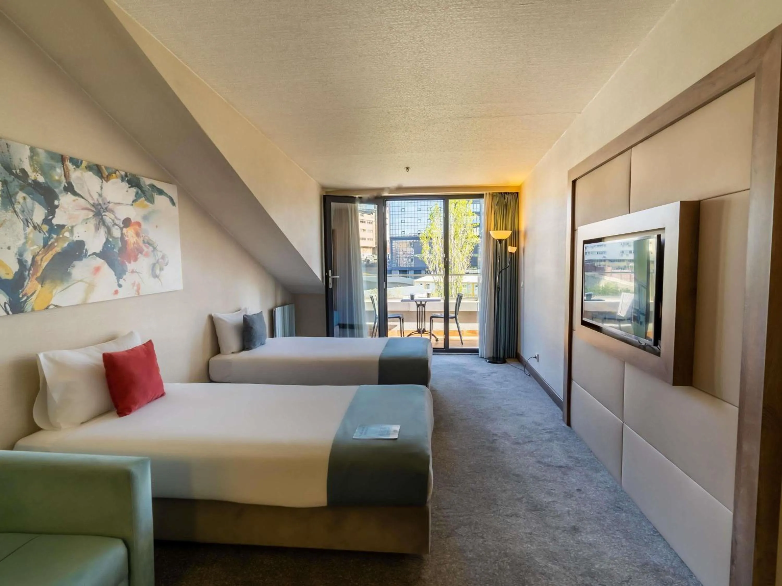 Bedroom, Bed in ibis Styles Istanbul Bomonti