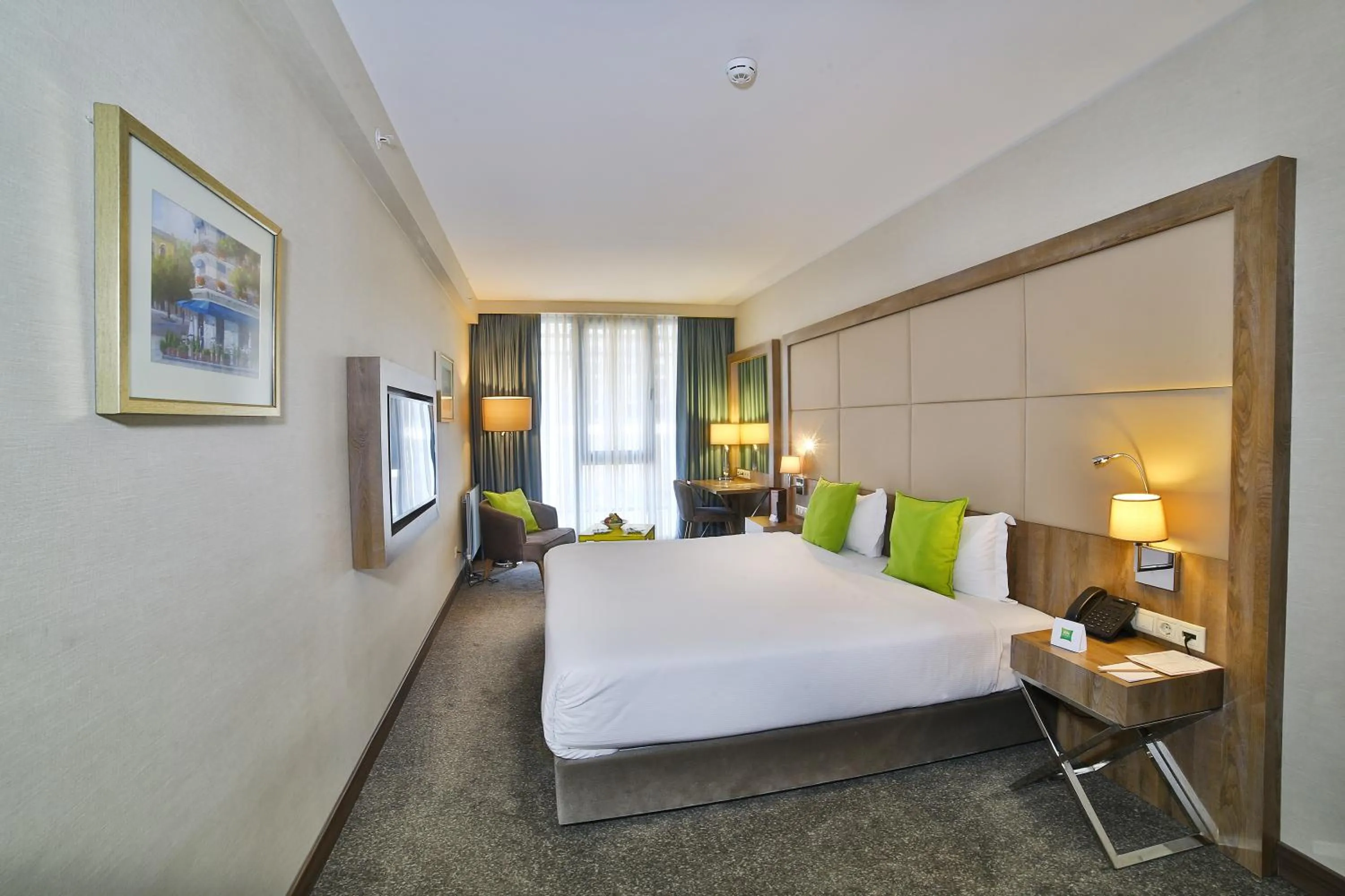 Bed in ibis Styles Istanbul Bomonti