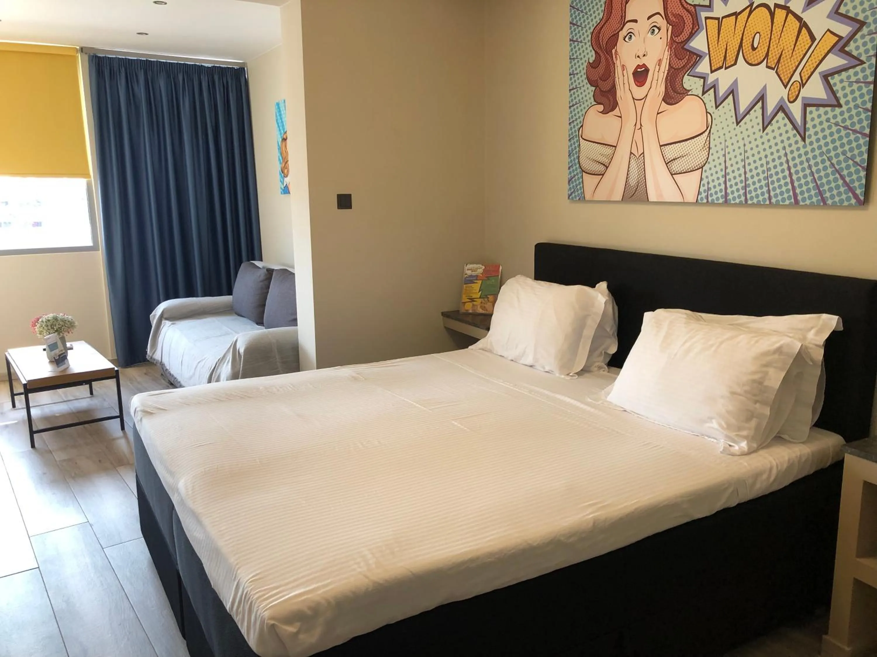 Bed in Connect Studios & Apartments