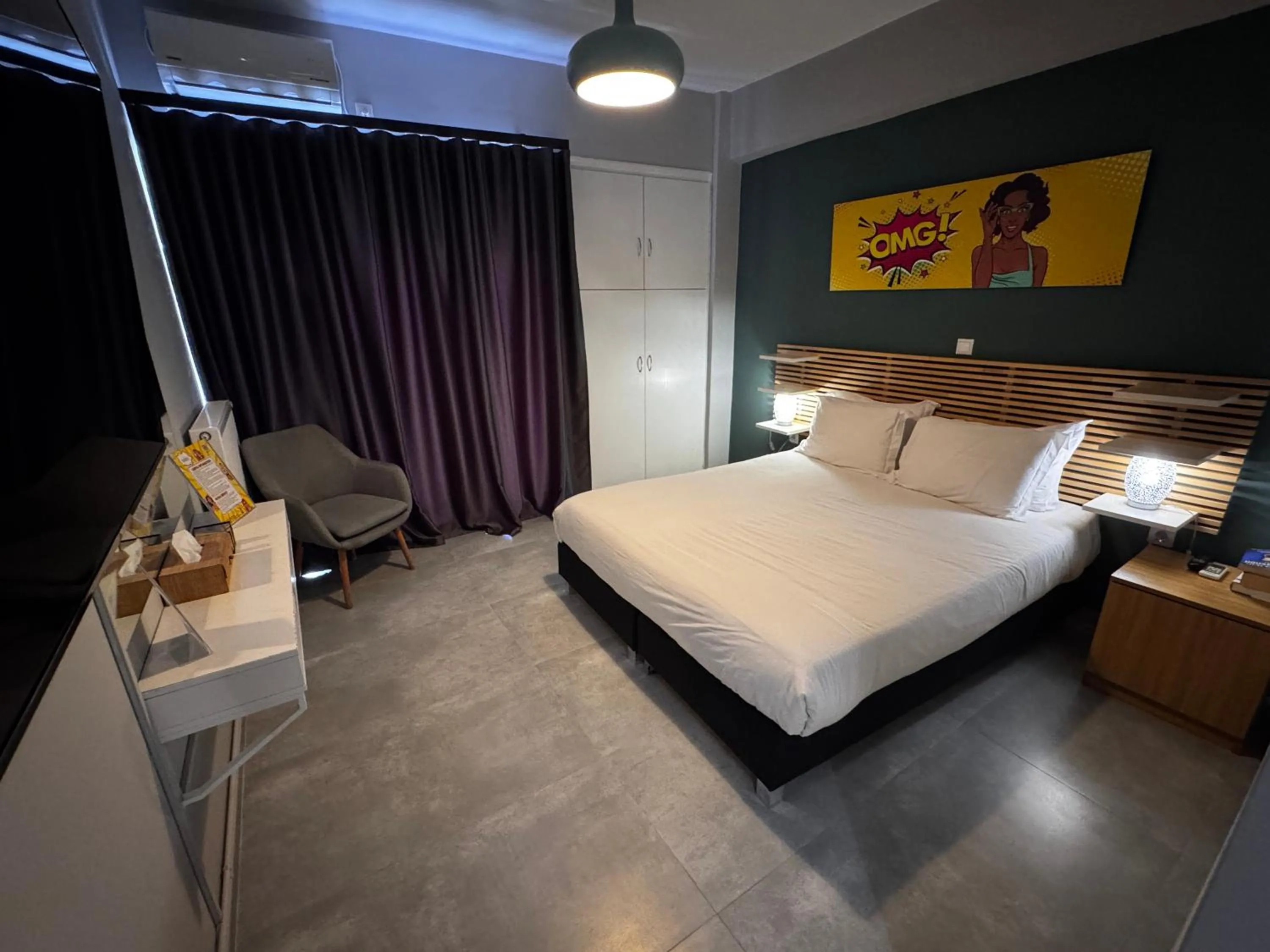 Bed in Connect Studios & Apartments