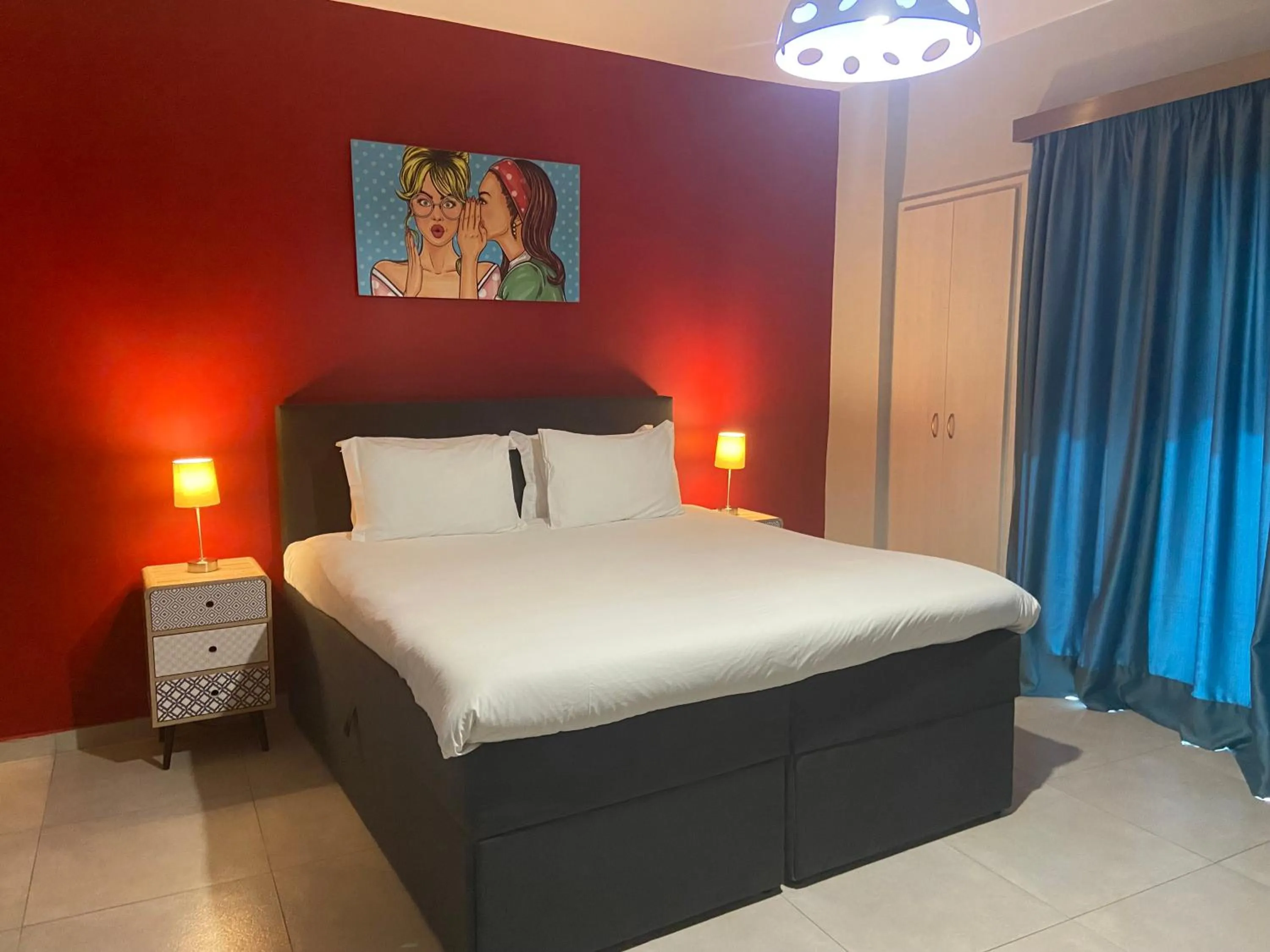 Bed in Connect Studios & Apartments