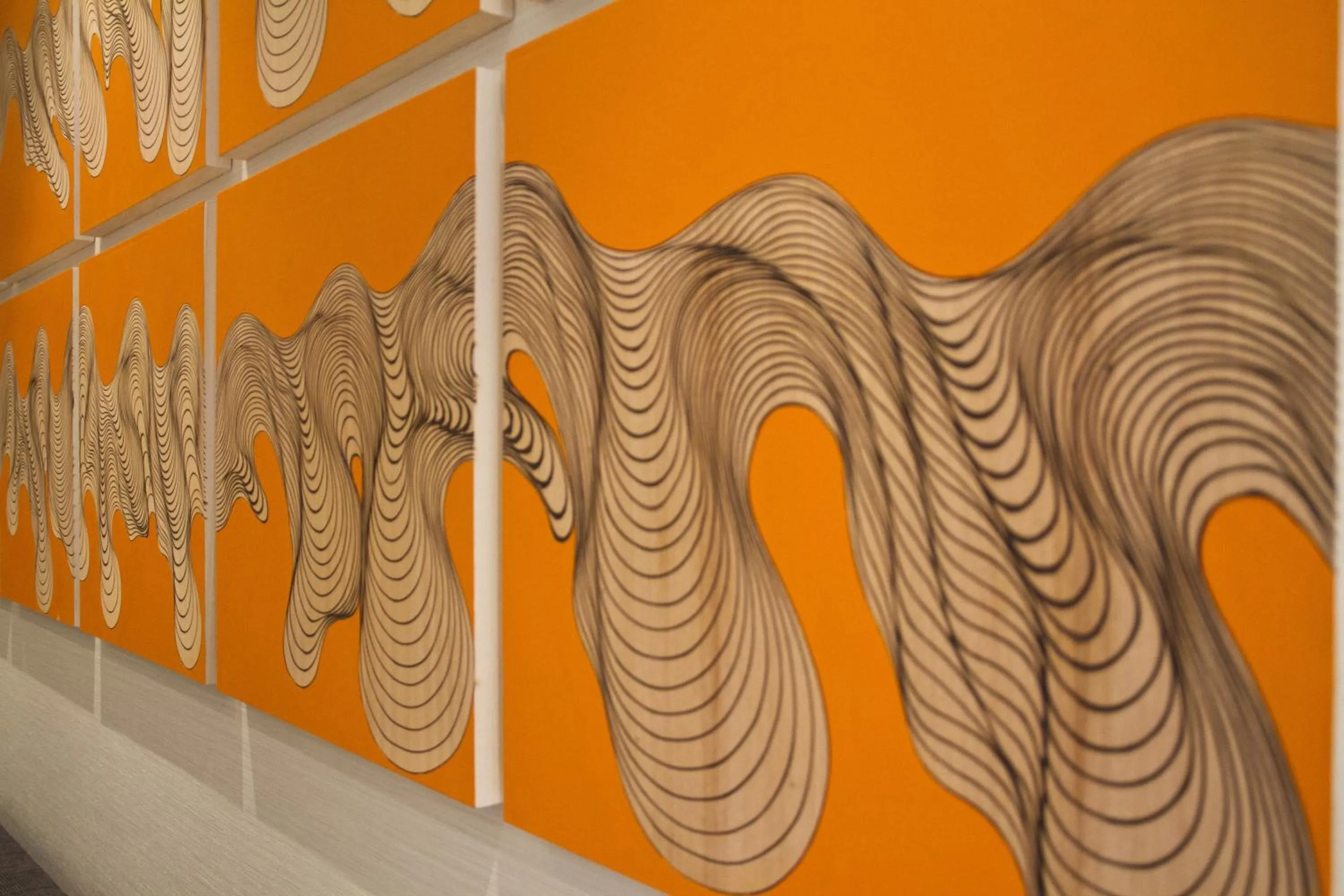 Decorative detail in Carris Cardenal Quevedo