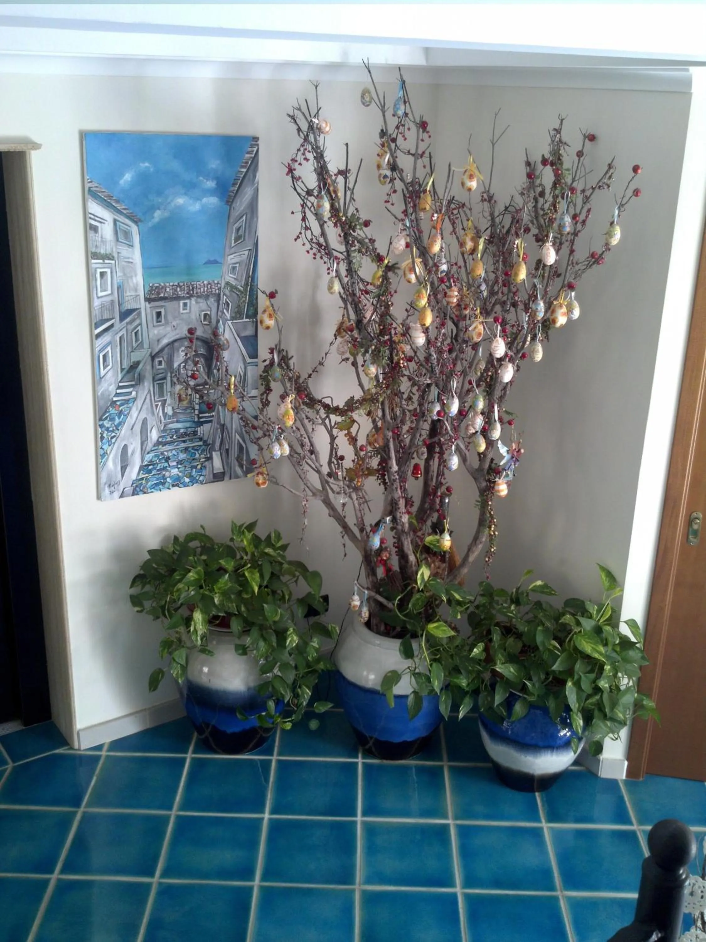 Decorative detail in Hotel Corallo Sperlonga