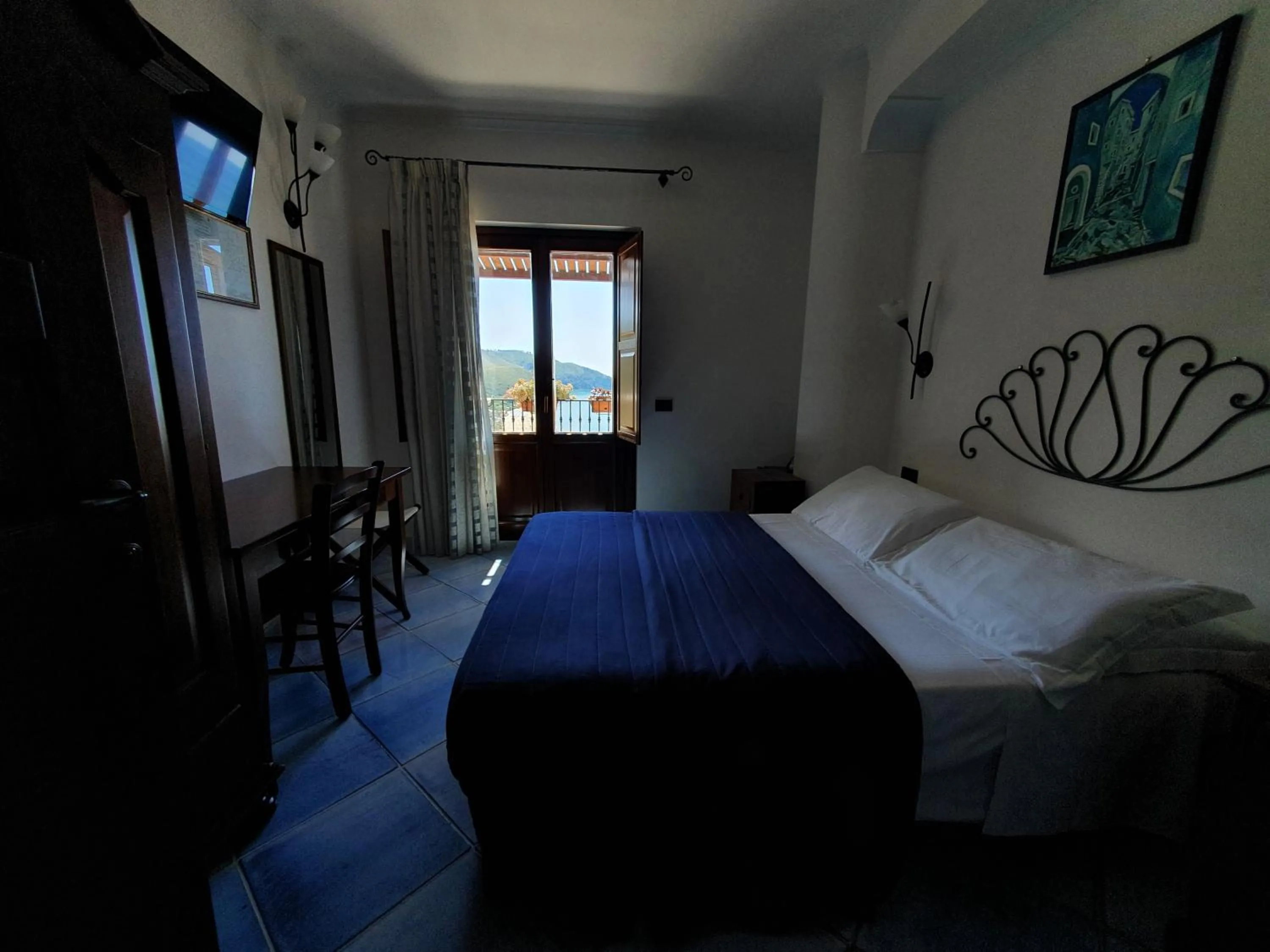 Bed in Hotel Corallo Sperlonga