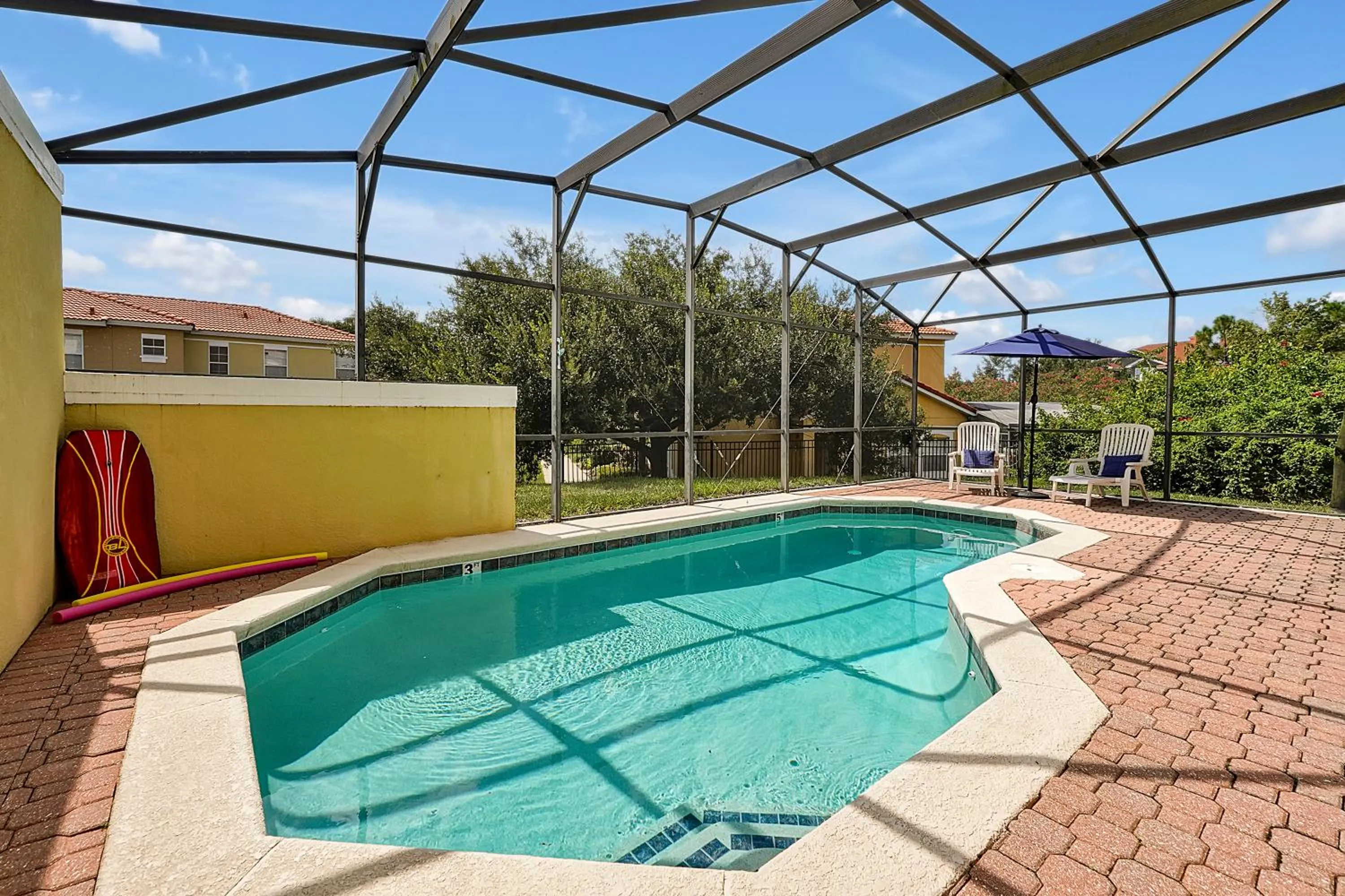 Swimming pool in Encantada Resort Vacation Townhomes by IDILIQ