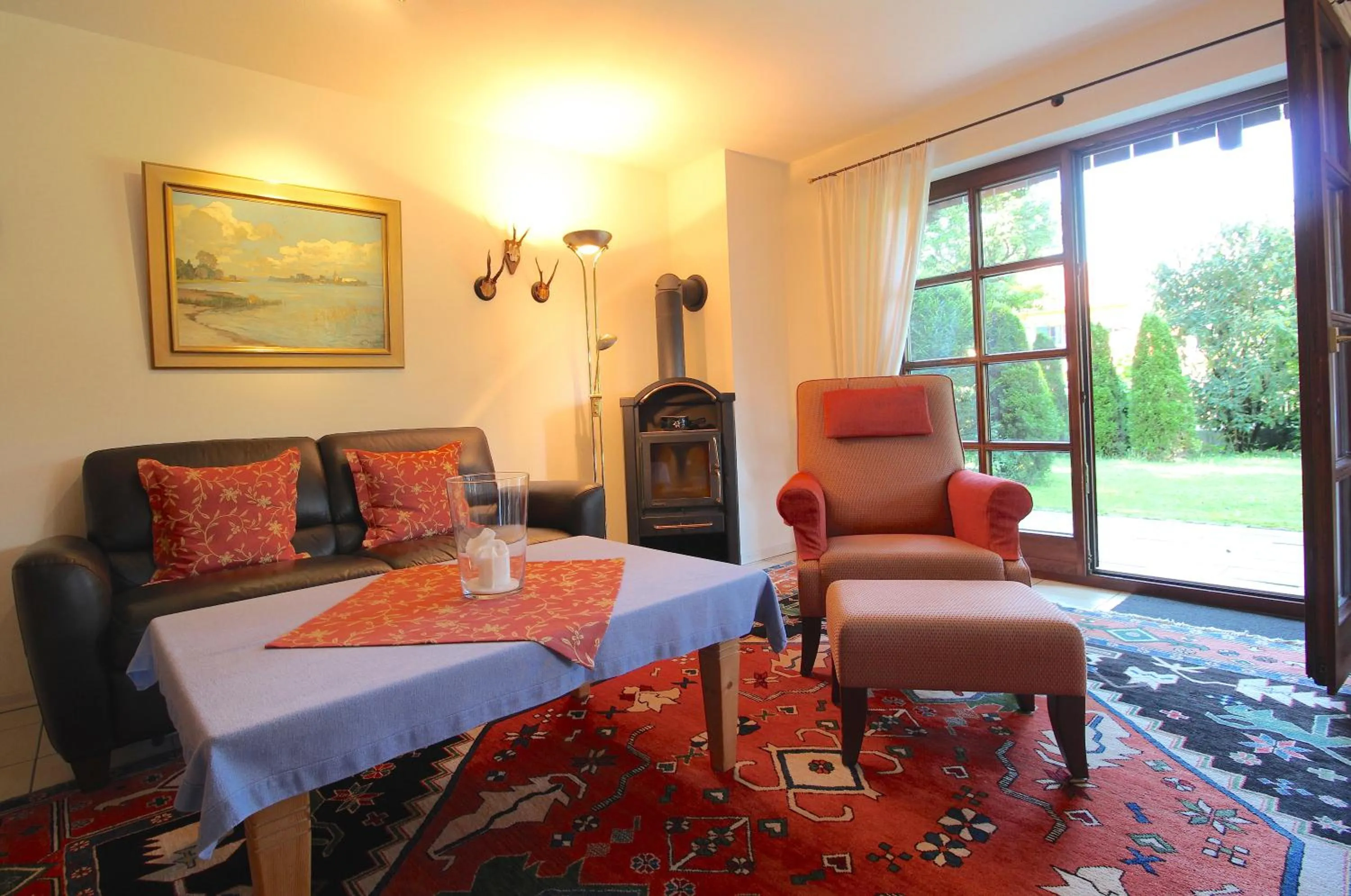 Living room in FeWo Gudrun
